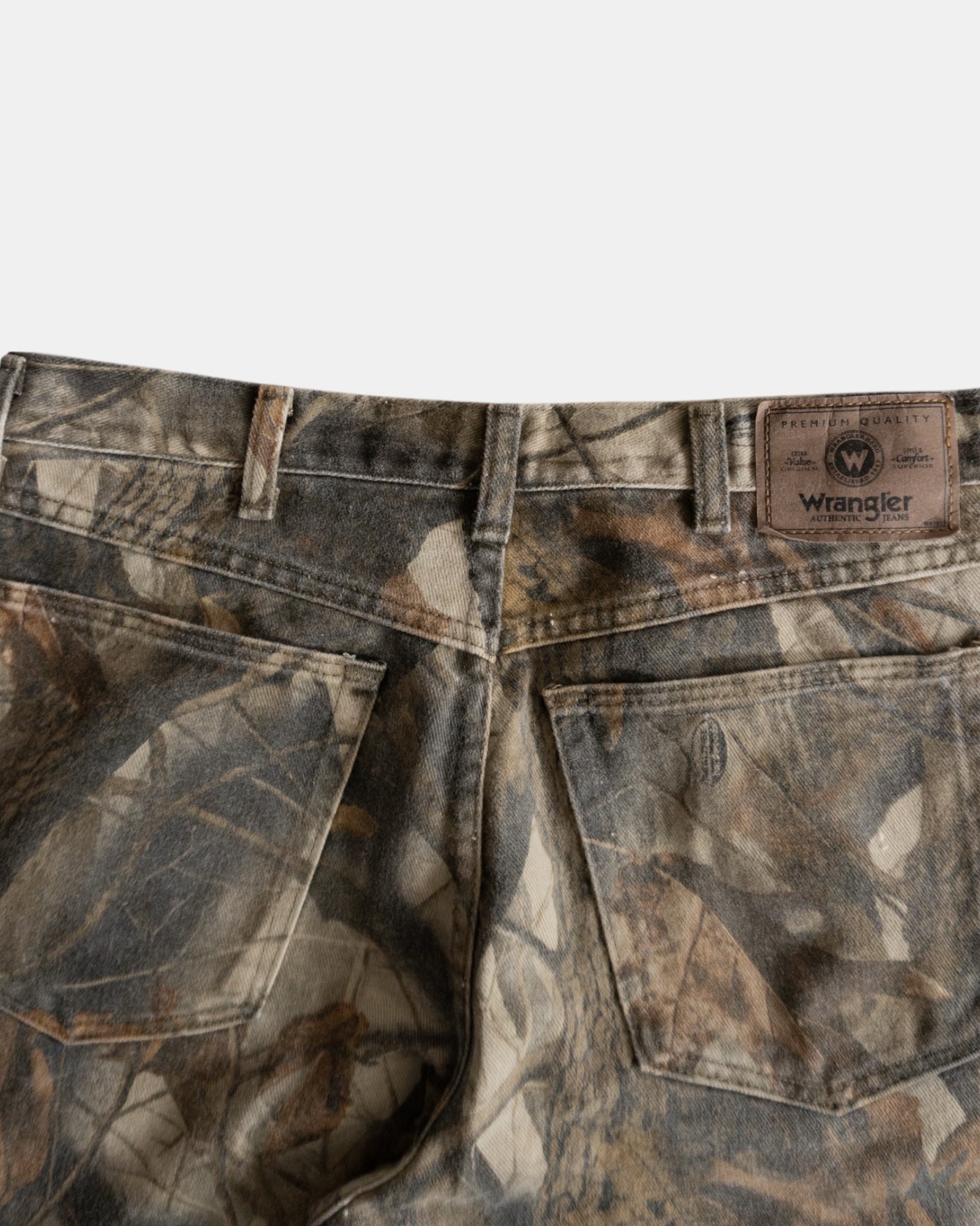VINTAGE WRANGLER X REALTREE CAMO PANTS - 32x32