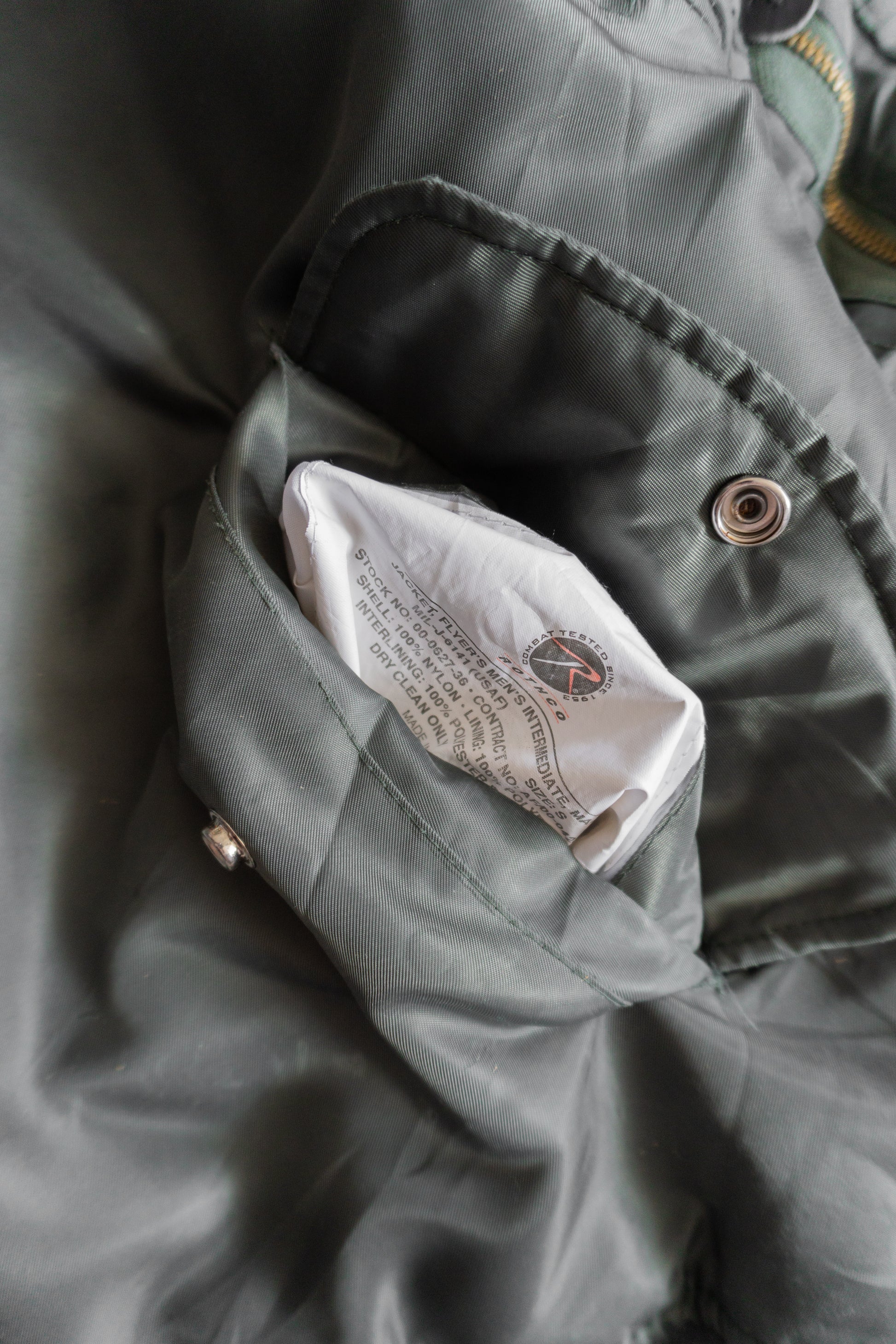 (M) MA-1 FLYERS BOMBER JACKET