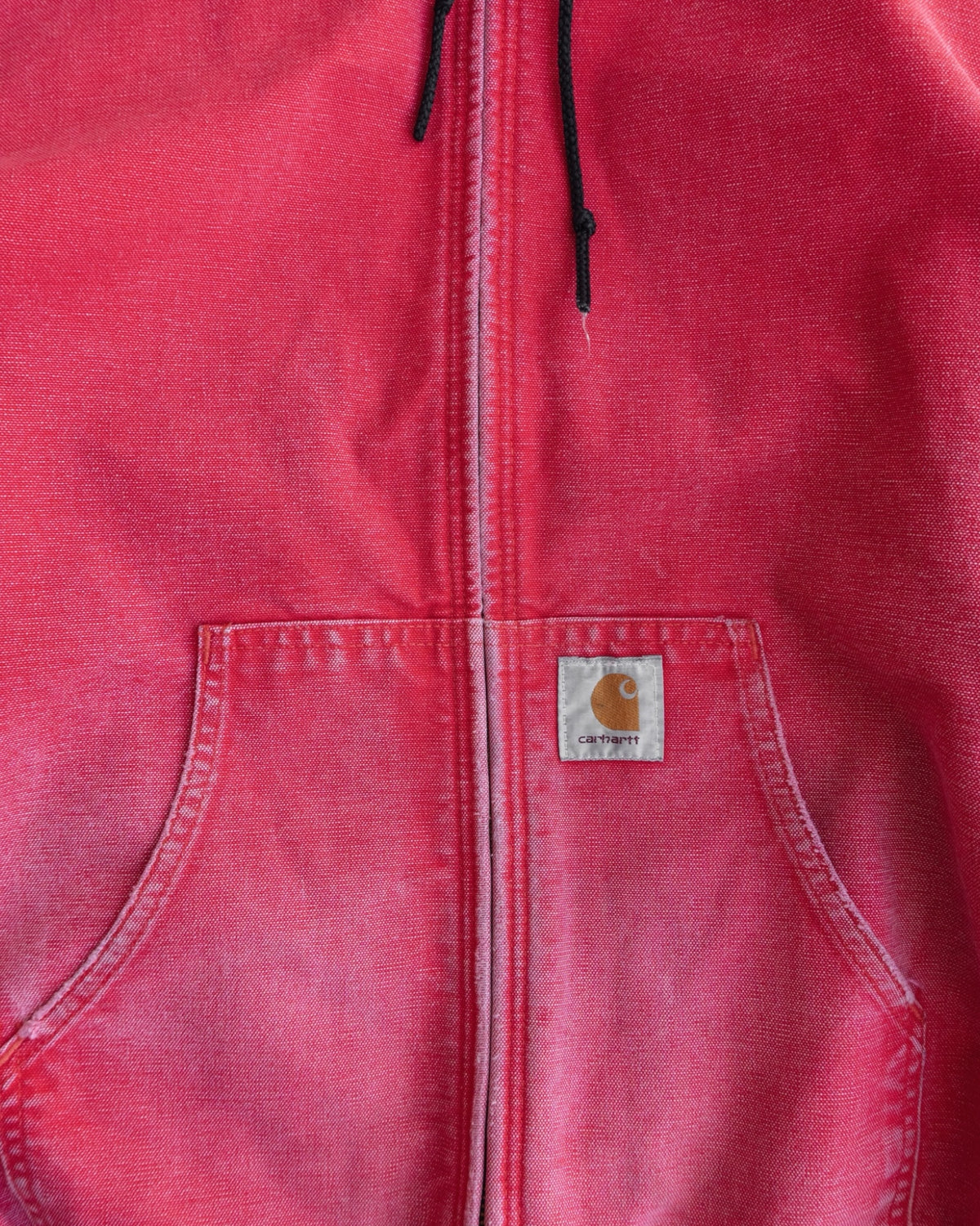 (L) 90’S VINTAGE CARHARTT RED FADED ACTIVE JACKET
