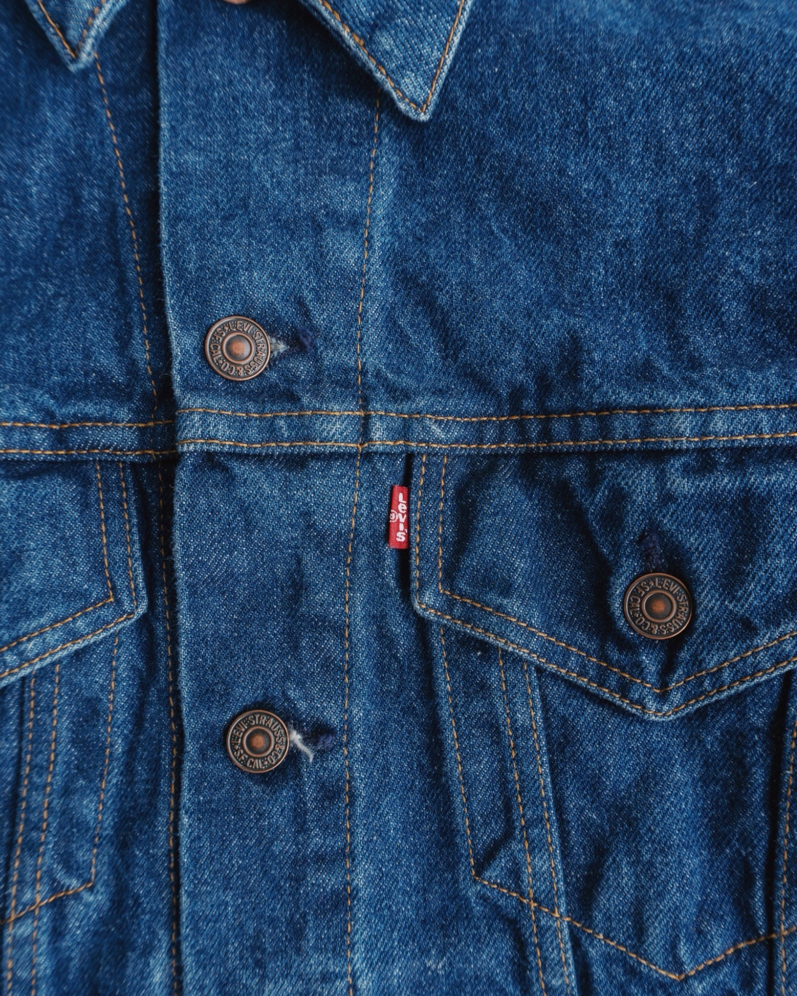 (S) 80’S VINTAGE LEVIS DENIM TRUCKER JACKET