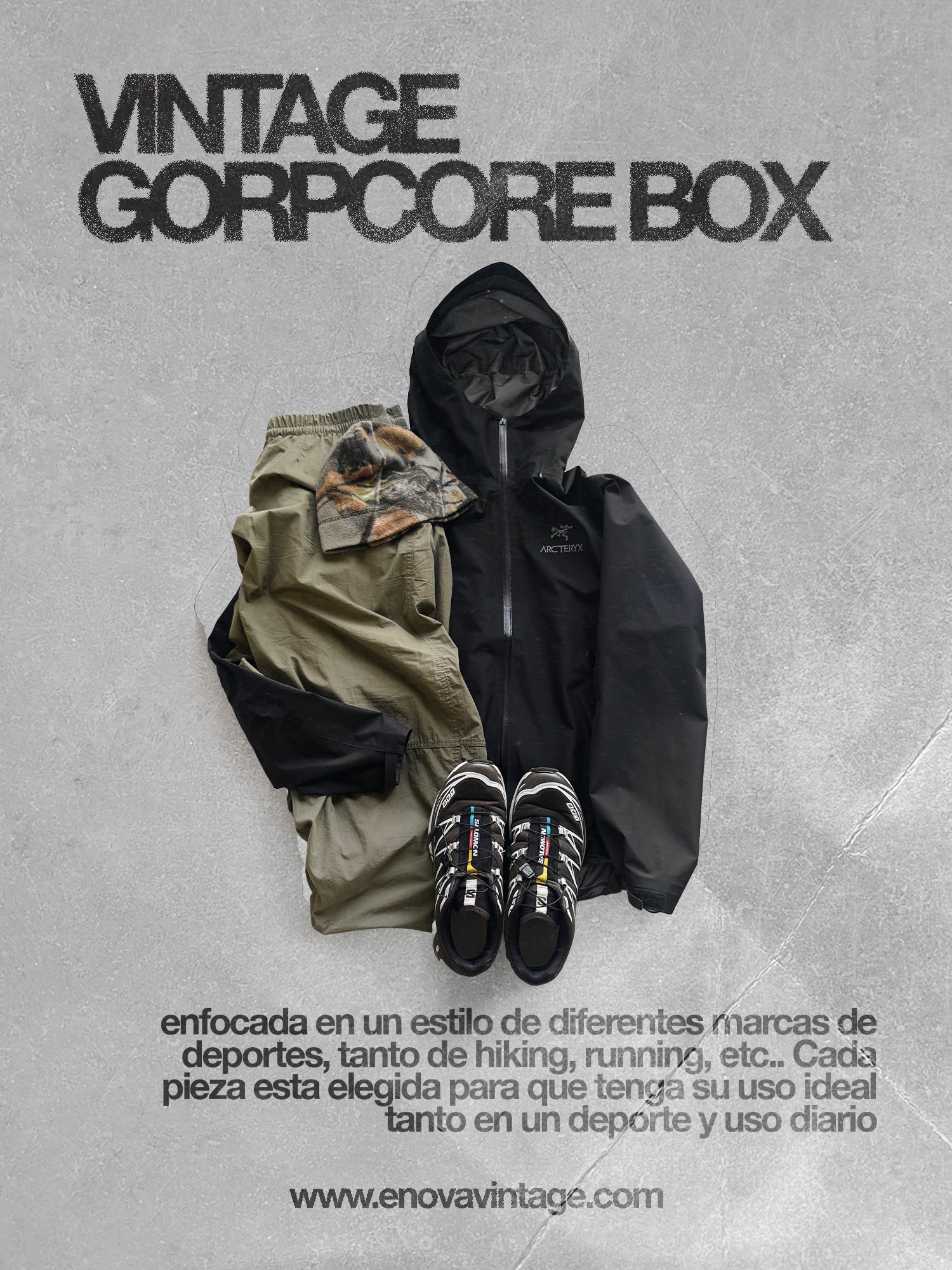 VINTAGE GORPCORE BOX