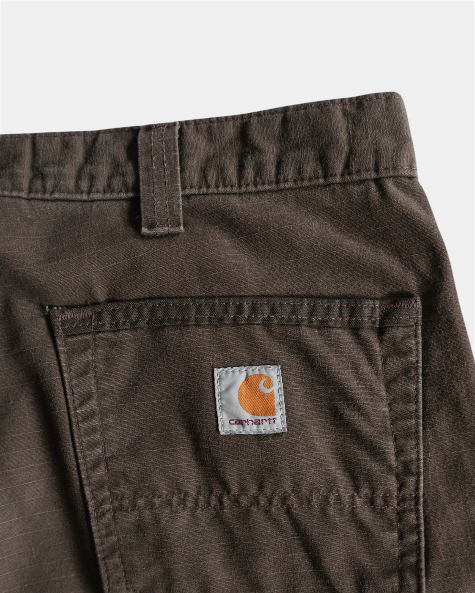 VINTAGE CARHARTT BROWN CARGO PANTS - 35x30