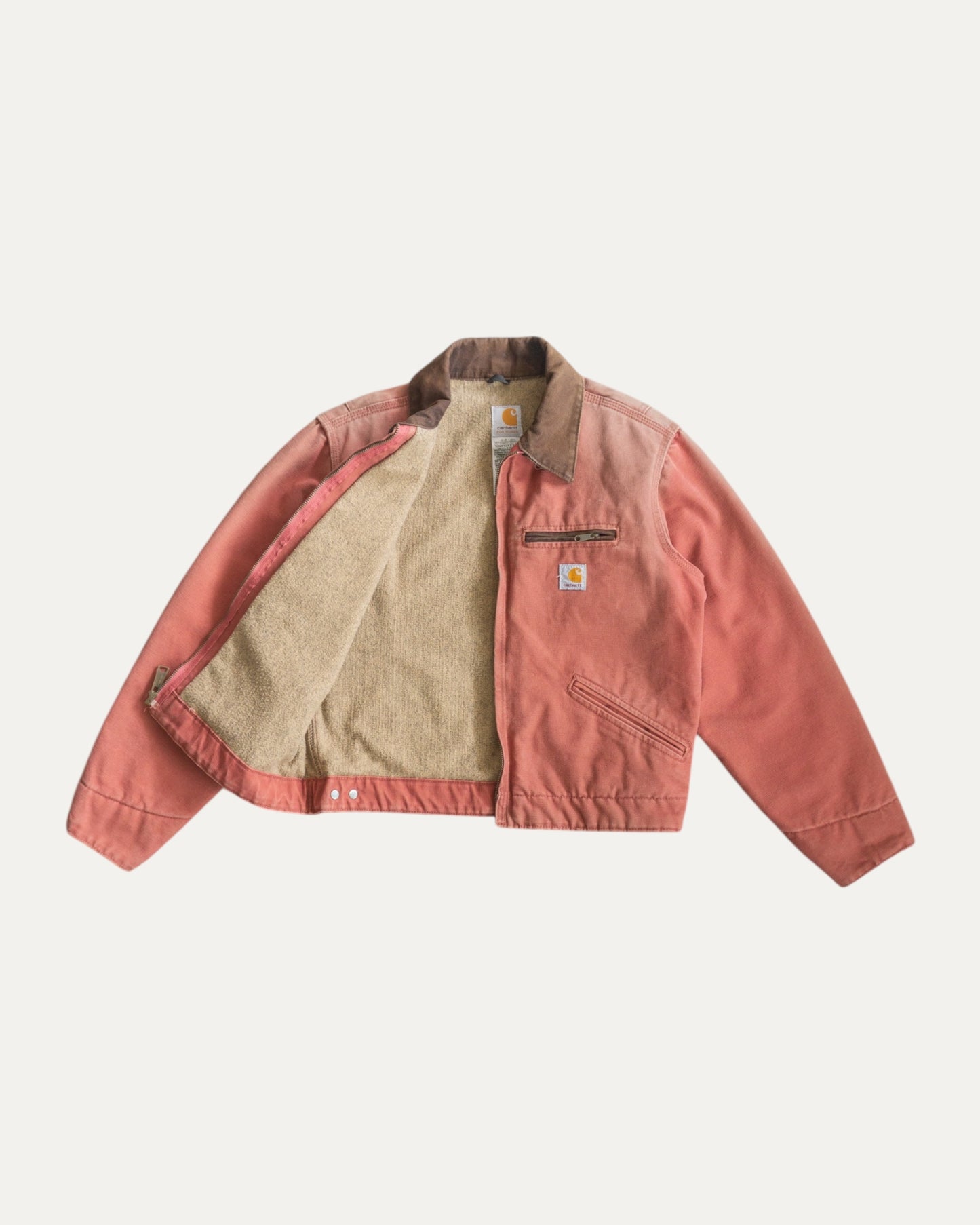 (S-M) 90’S VINTAGE CARHARTT SALMÓN DETROIT JACKET