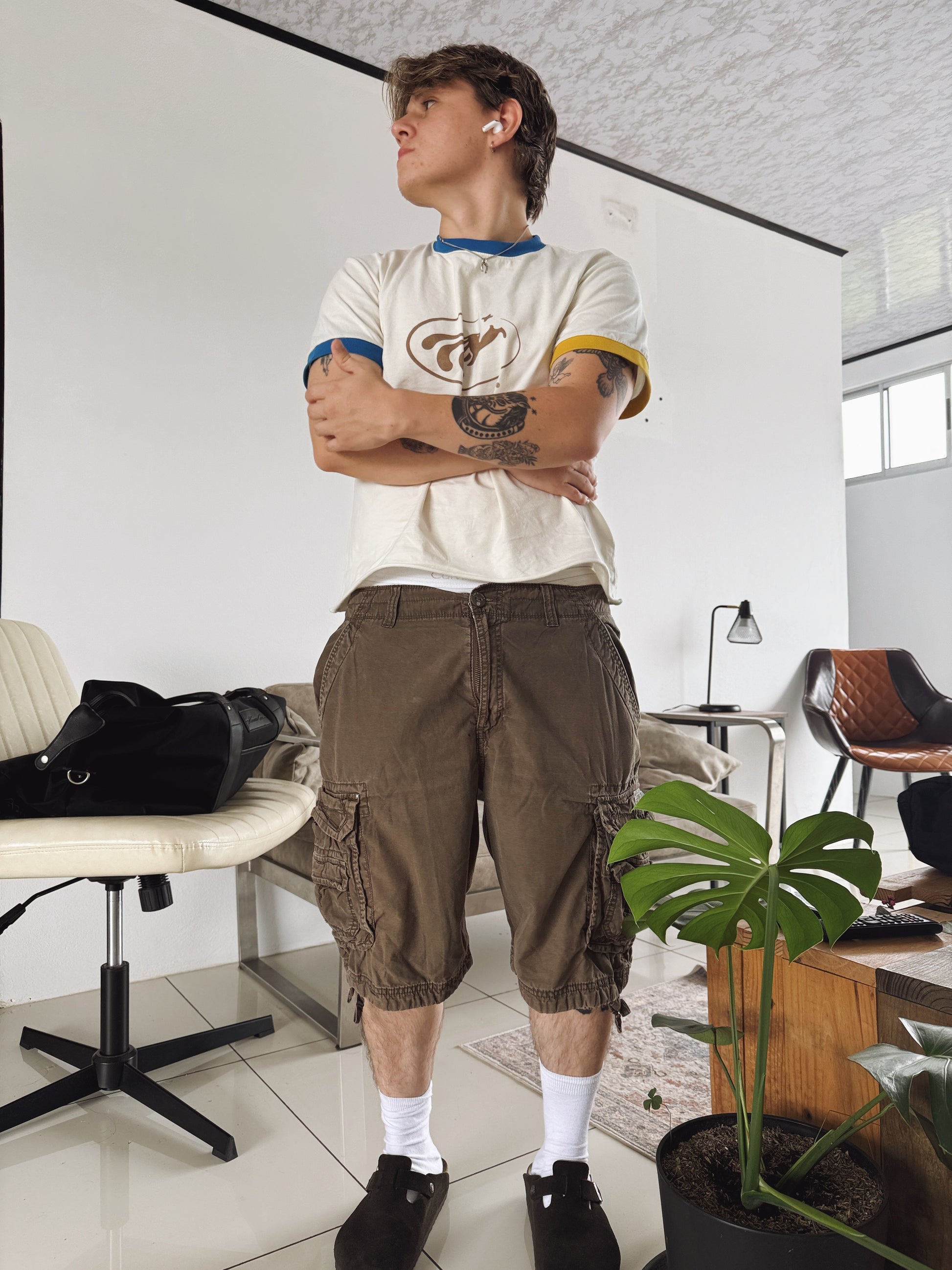 VINTAGE UNIONBAY CARGO SHORT - 34