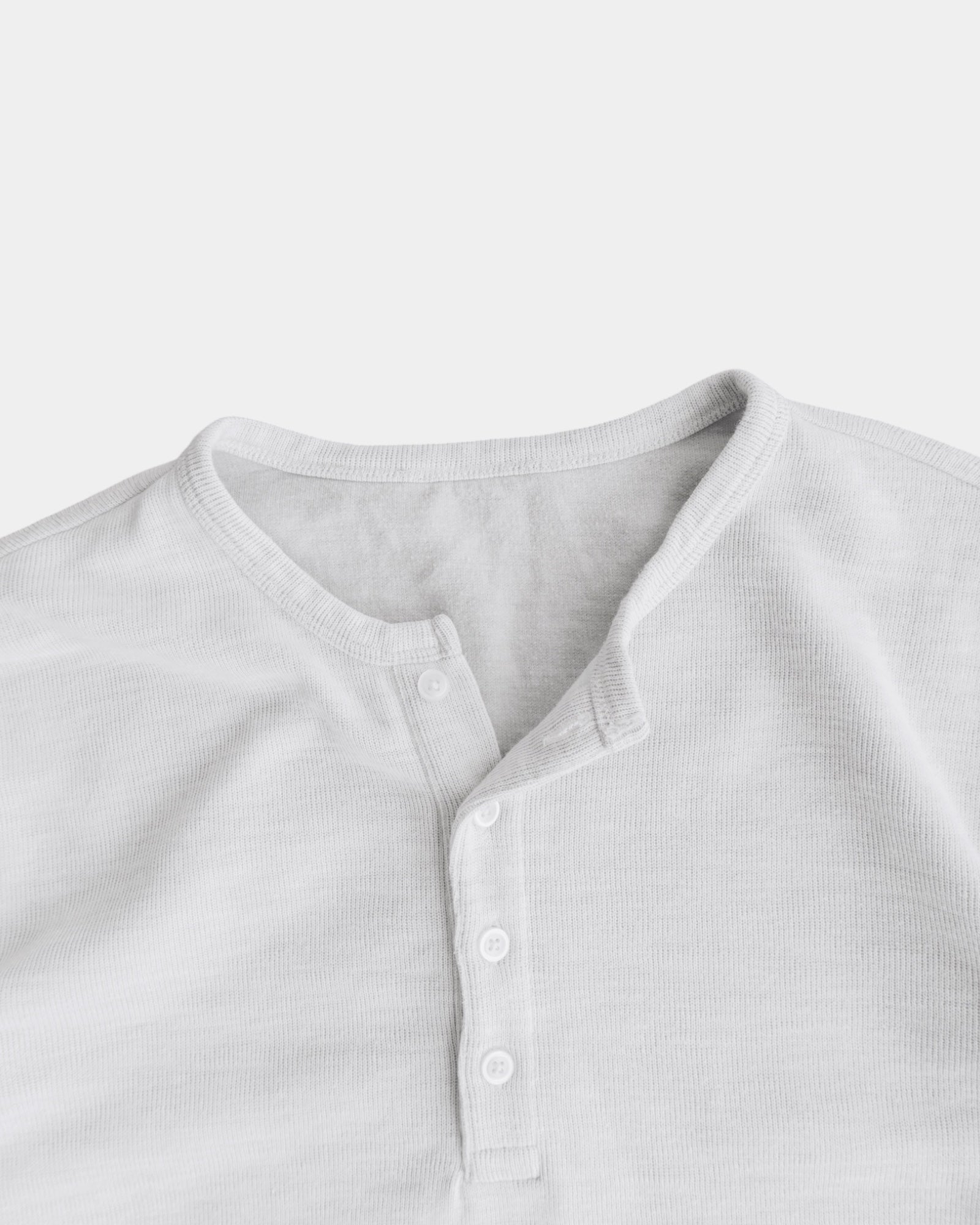 (M) 90’S VINTAGE HENLEY LONG SLEEVE