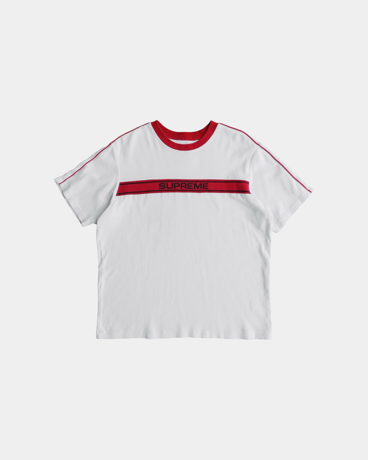 (L) SUPREME CHEST STRIPE TEE