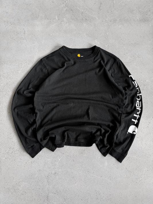 (S) CARHARTT BLACK LONG SLEEVE