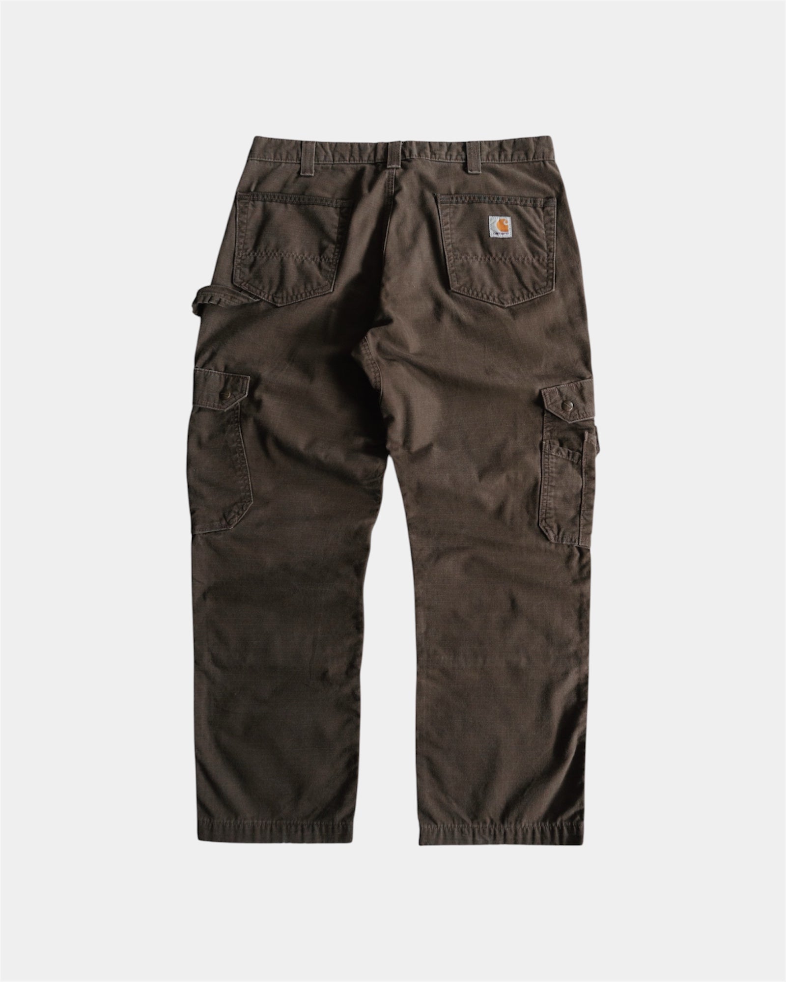 VINTAGE CARHARTT BROWN CARGO PANTS - 35x30