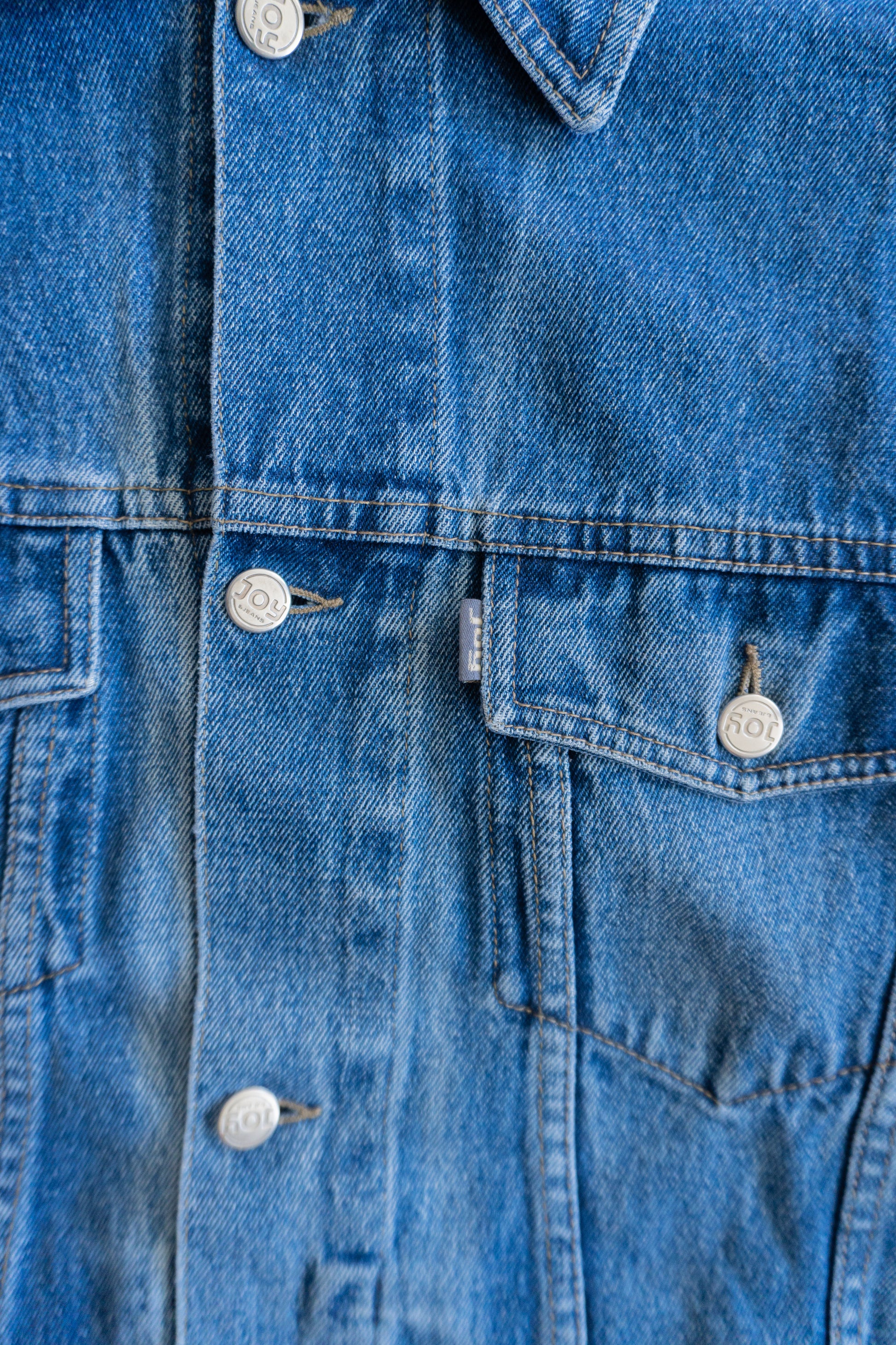 (L) VINTAGE JOY JEANS DENIM JACKET