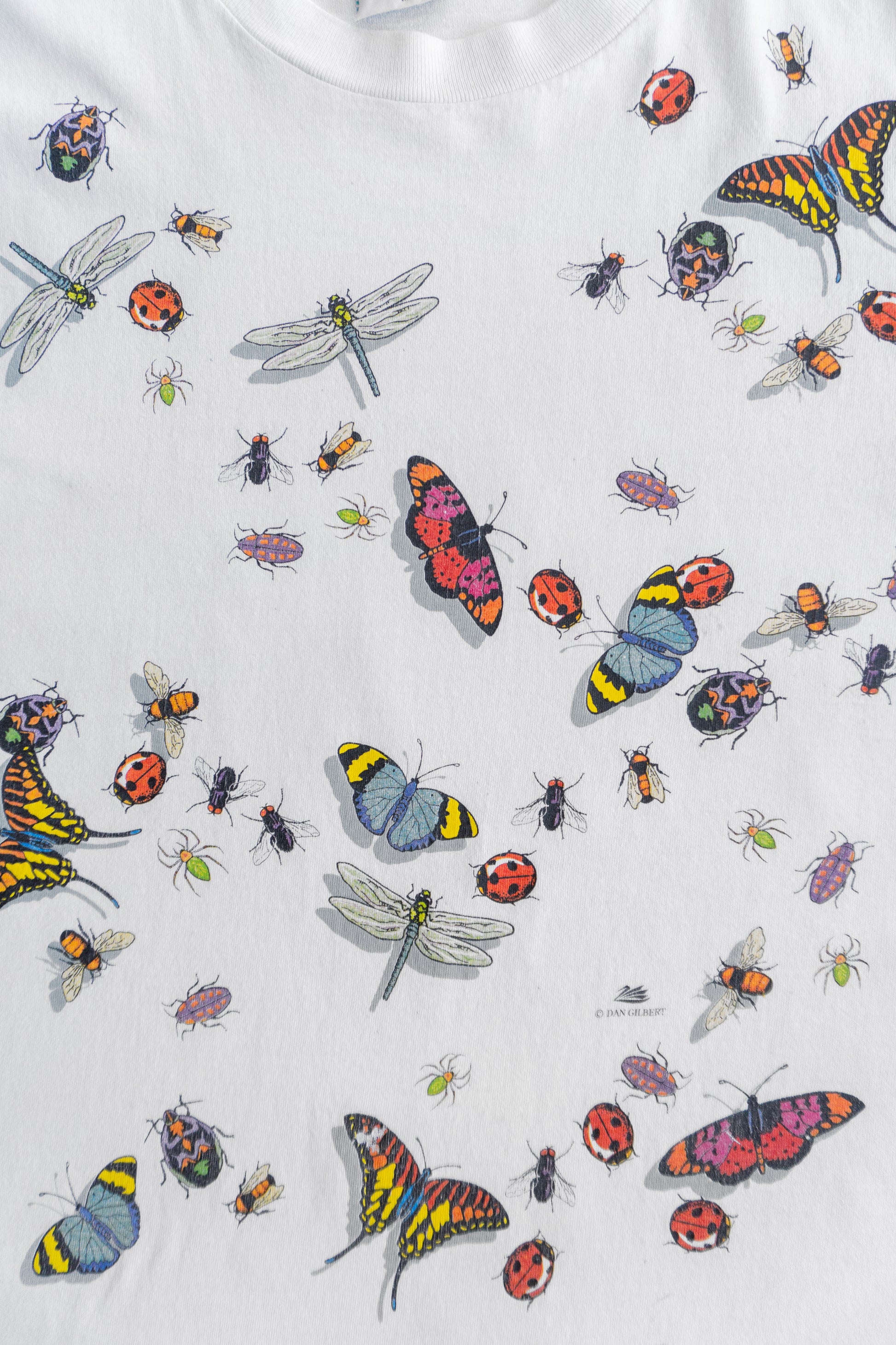 (M) 90’S VINTAGE BUTTERFLY INSECTS NATURE ART TEE