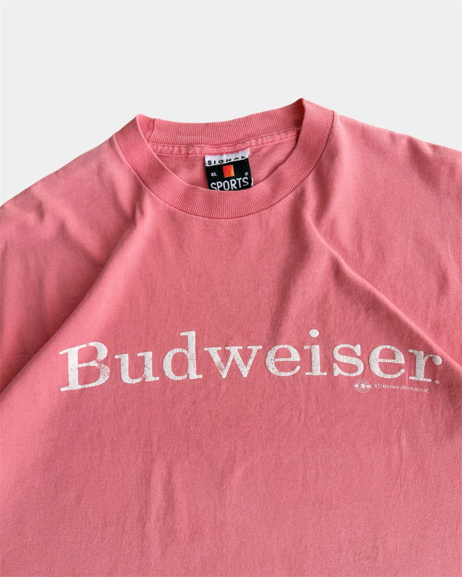 (XL) 90’S VINTAGE BUDWEISER FADED TEE