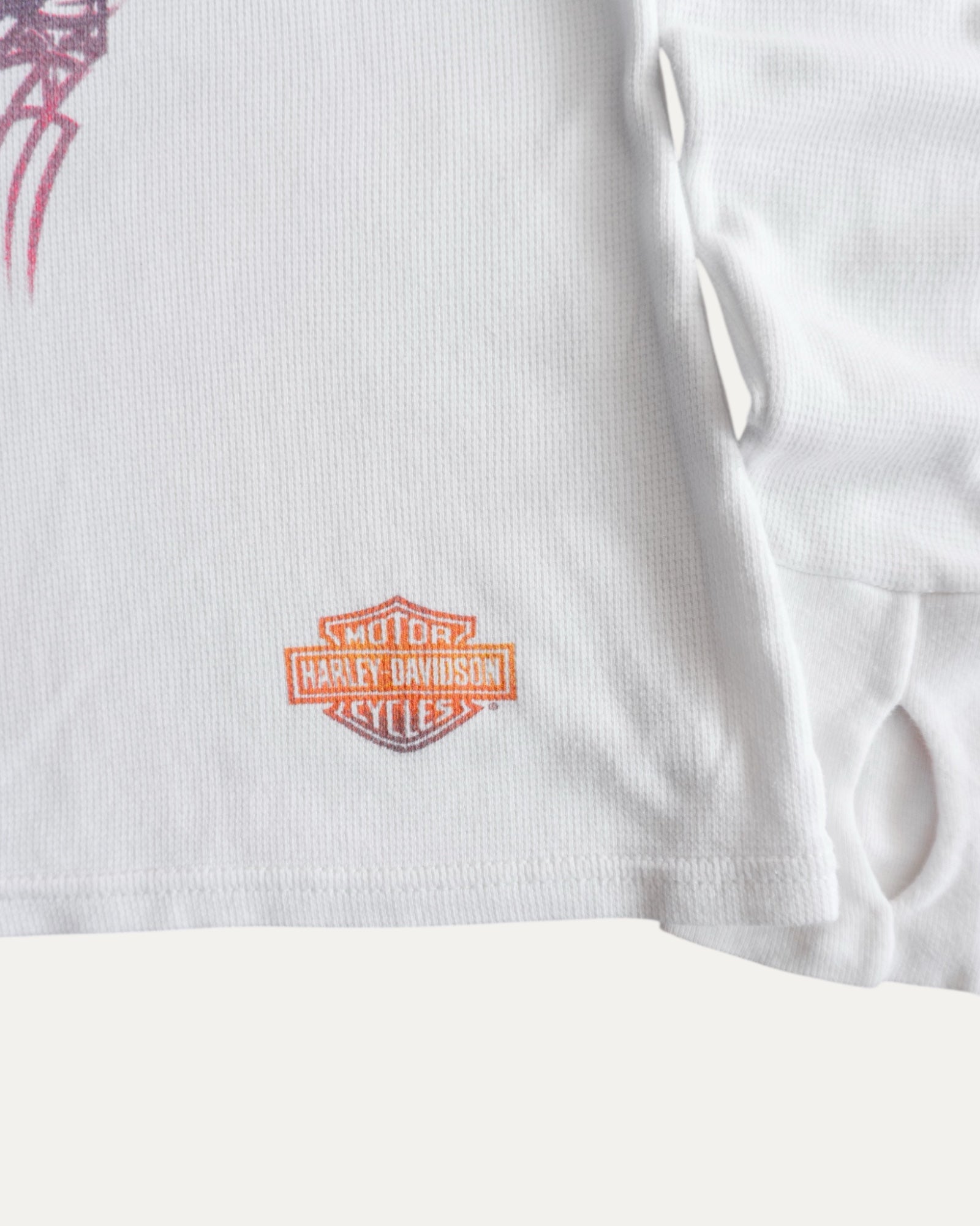 (S) VINTAGE HARLEY DAVIDSON Y2K FLAMES THERMAL