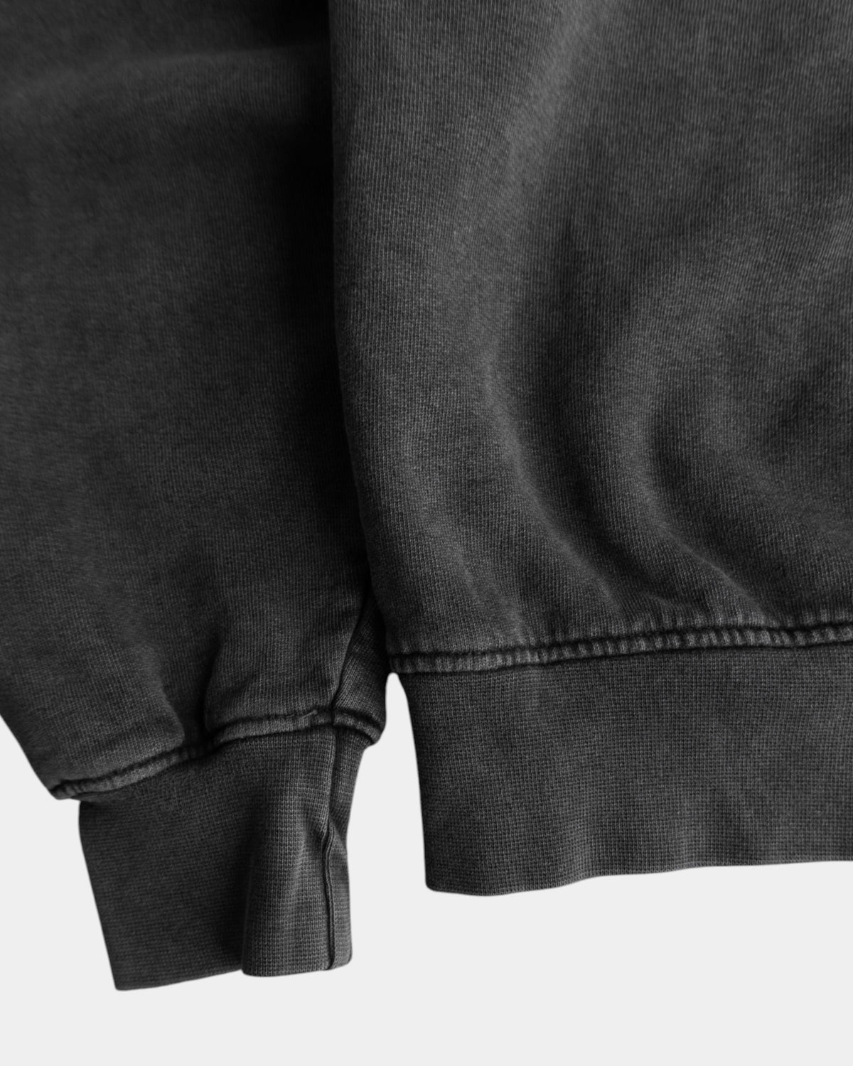 (M) GRAY SUN FADED BOXY CREWNECK