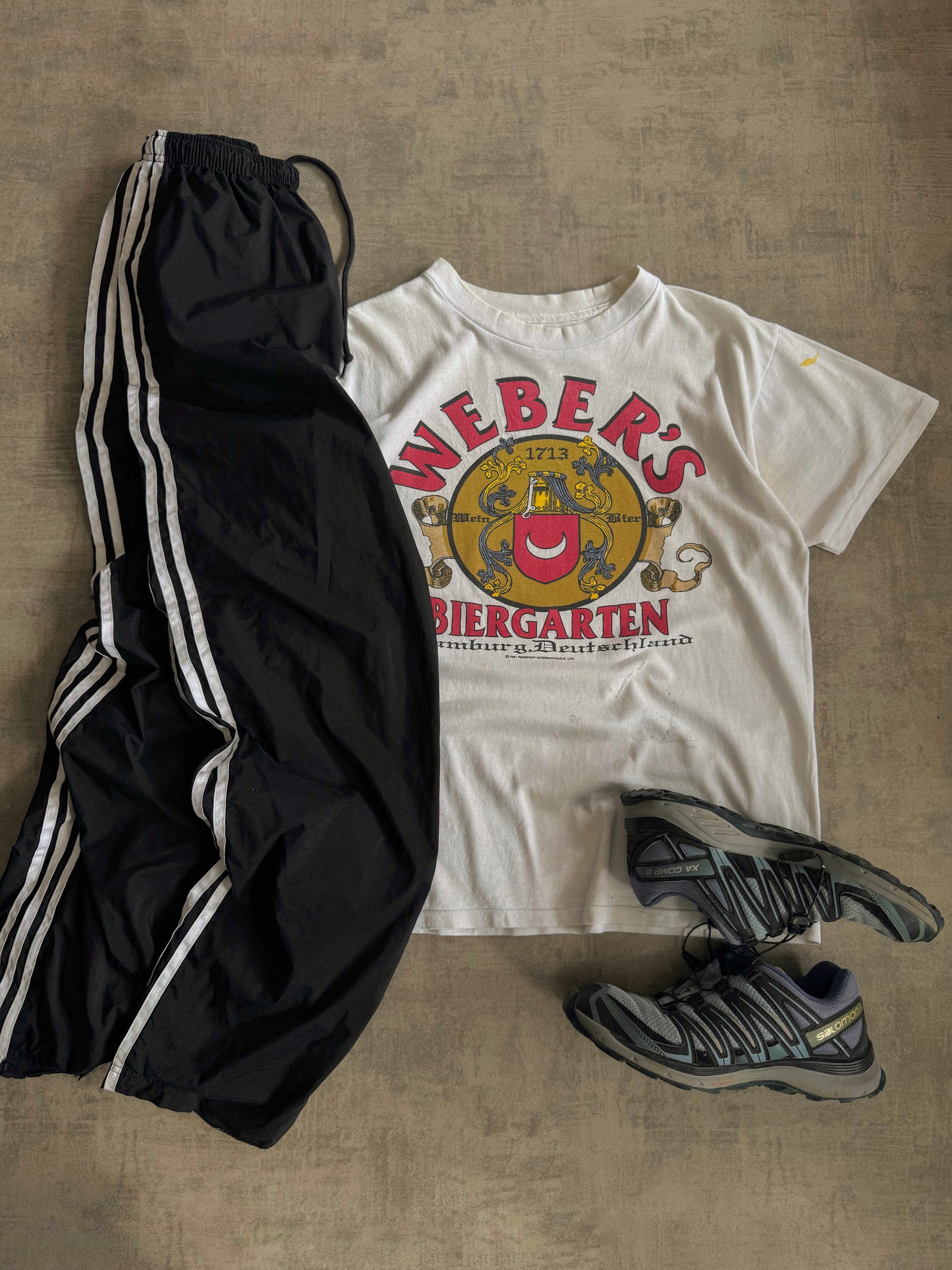 (M) ADIDAS TRACK PANTS