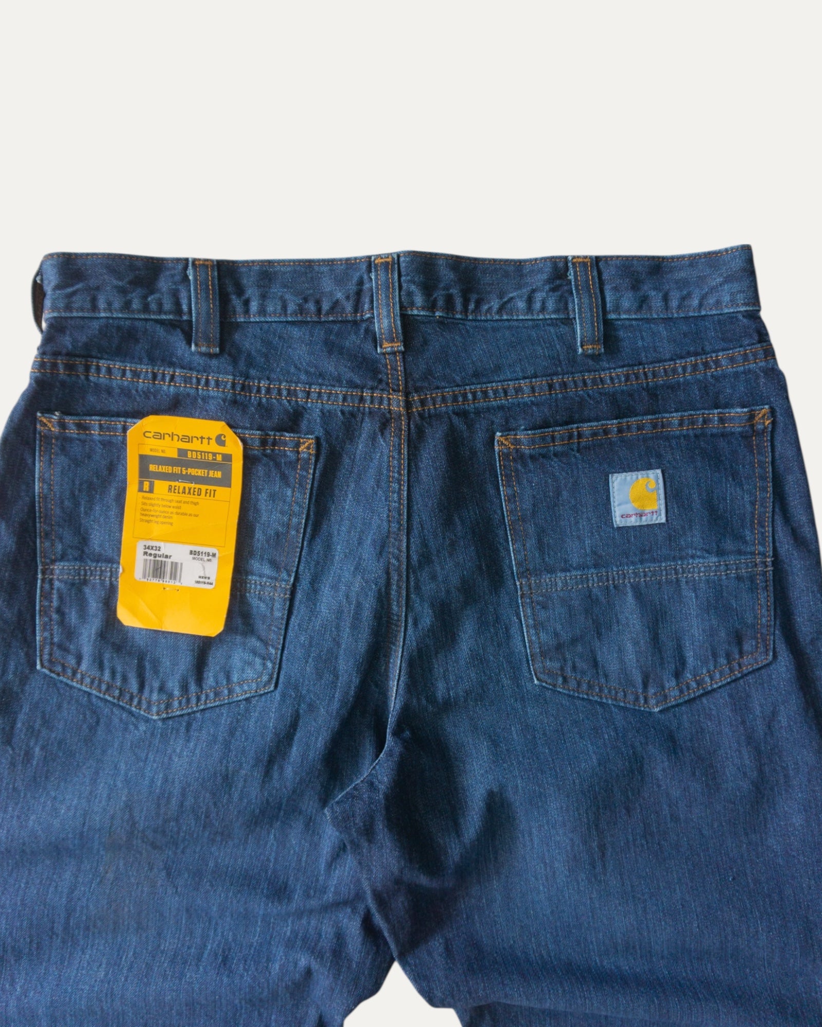 CARHARTT DENIM PANTS - 34x32 (NEW)