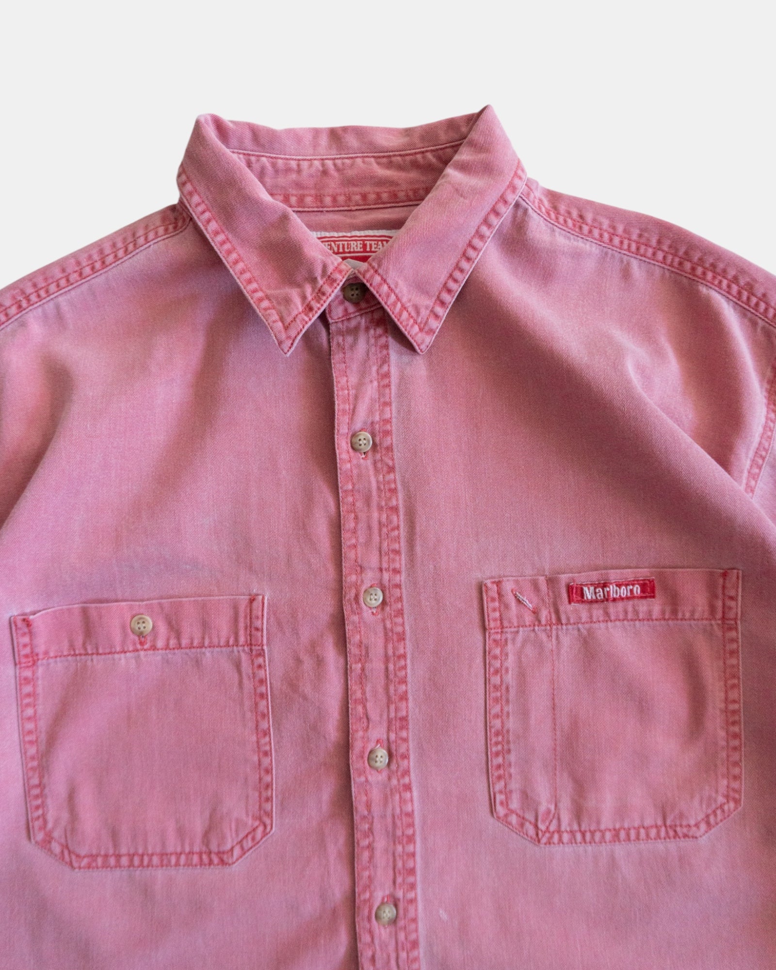 (M/L) 90’S VINTAGE MARLBORO SUNFADED SHIRT