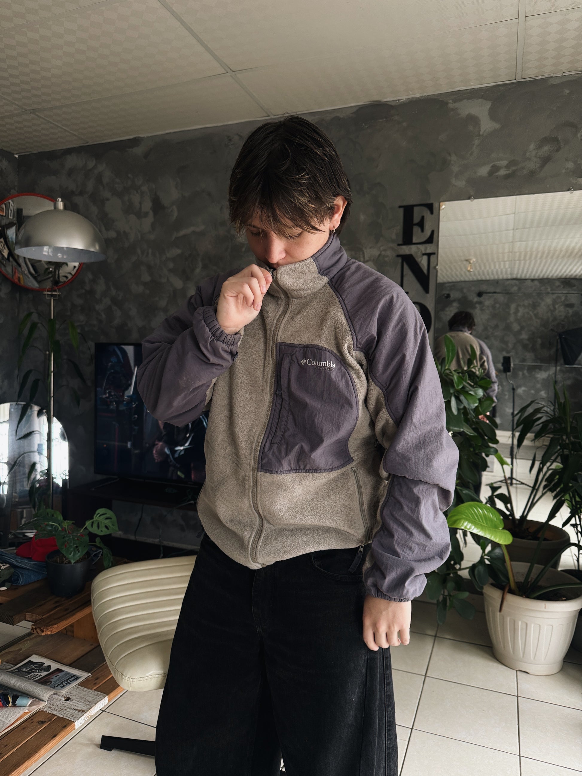 (M) COLUMBIA FLEECE JACKET