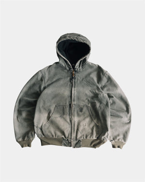 (L) VINTAGE CARHARTT DISTRESSED FADED JACKET