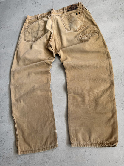 1990’S VINTAGE DICKIES DOUBLE KNEE WORKWEAR PANTS - 36x30