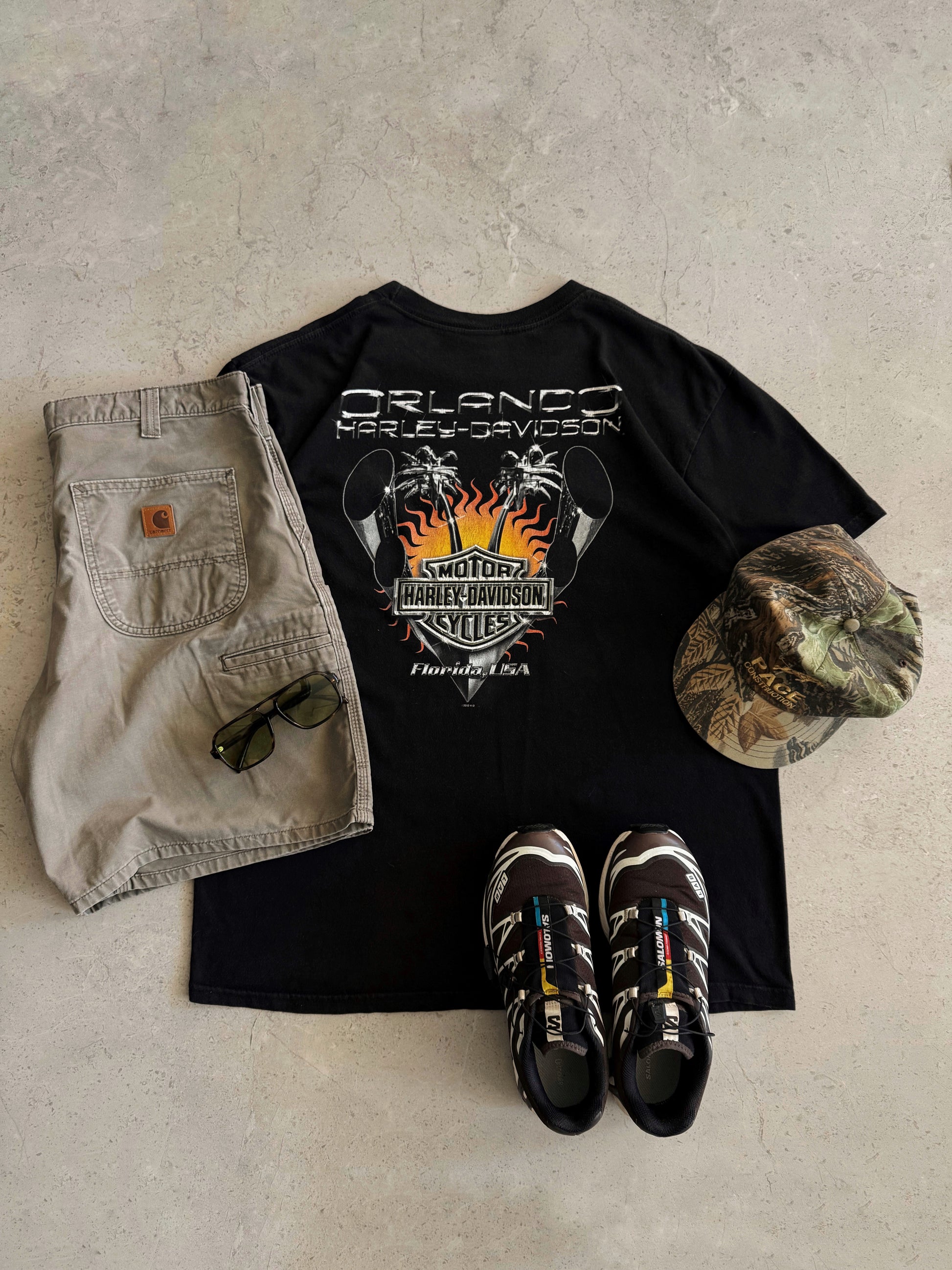 VINTAGE CARHARTT CARPENTER SHORT - 36