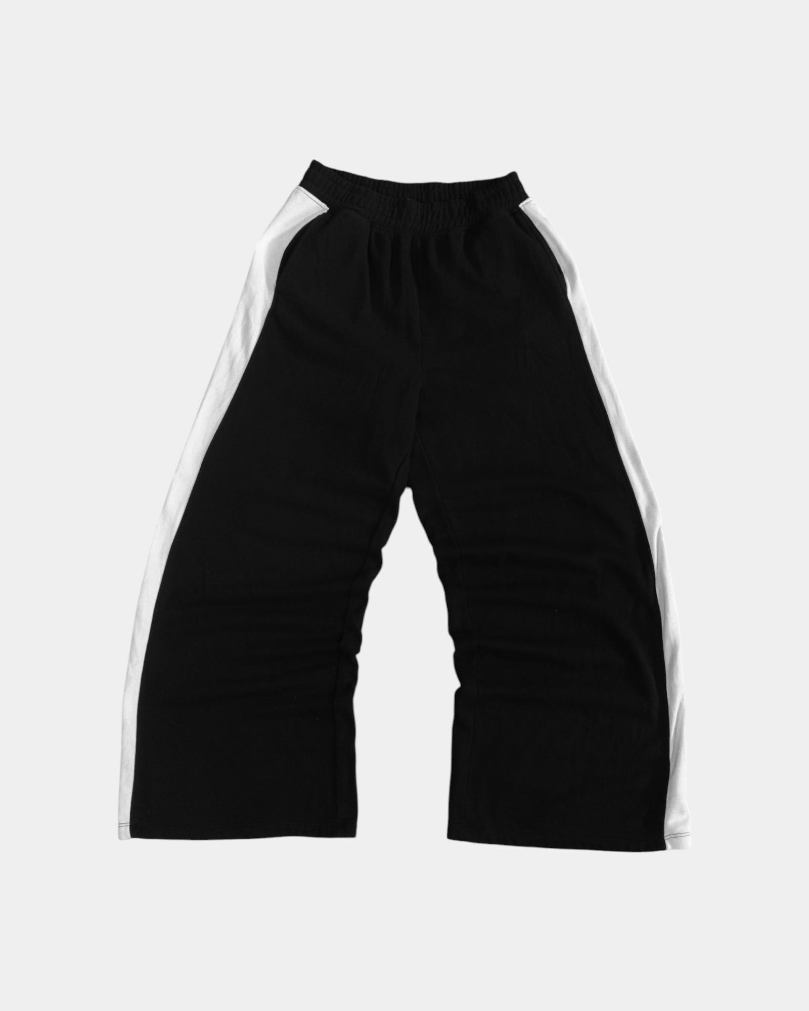 BLANK WIDE LEG SWEATPANTS - M