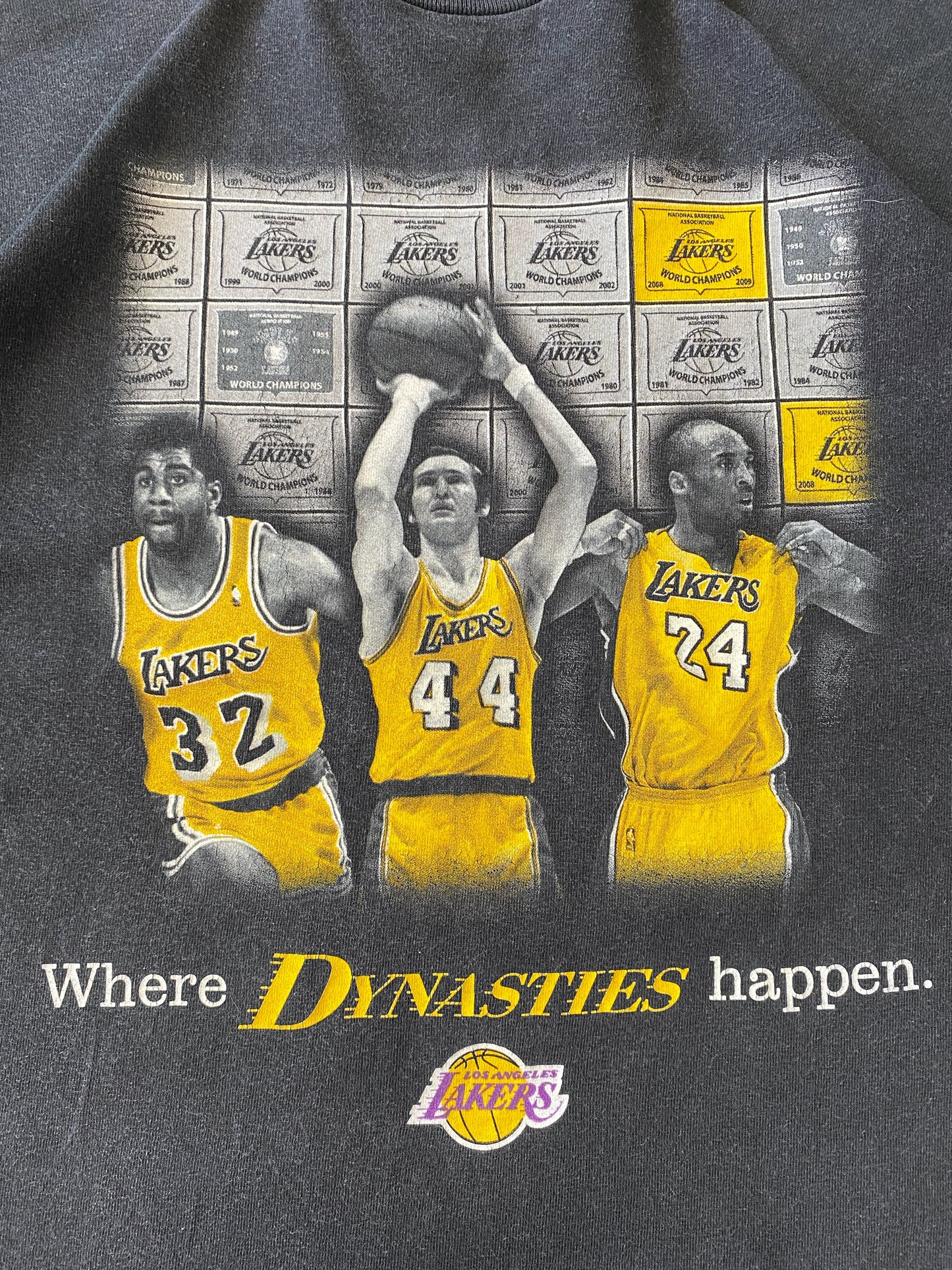 2009 Lakers Kobe Bryant “Where Dynasties Happen” Tee
