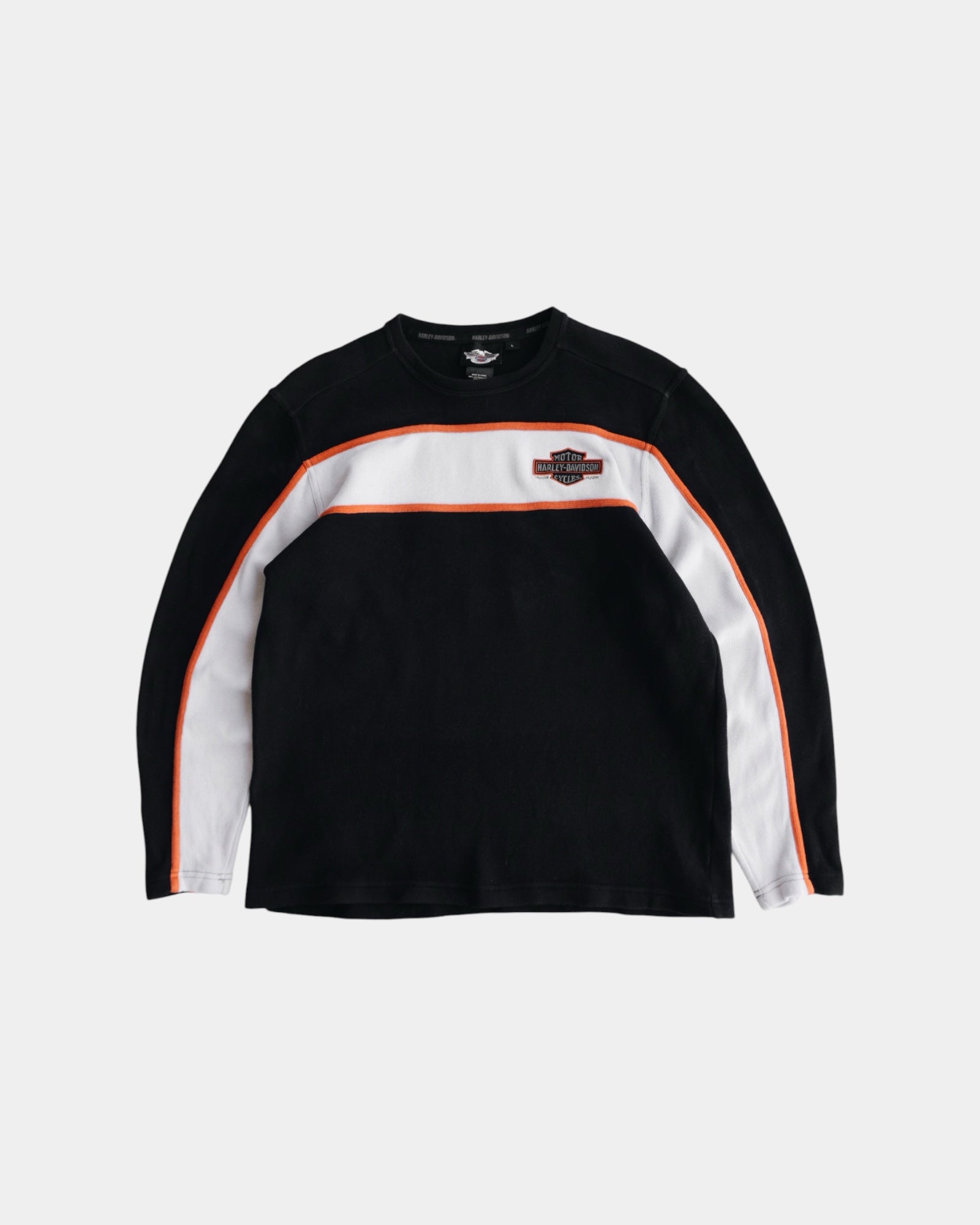 (L) VINTAGE HARLEY DAVIDSON SWEATER