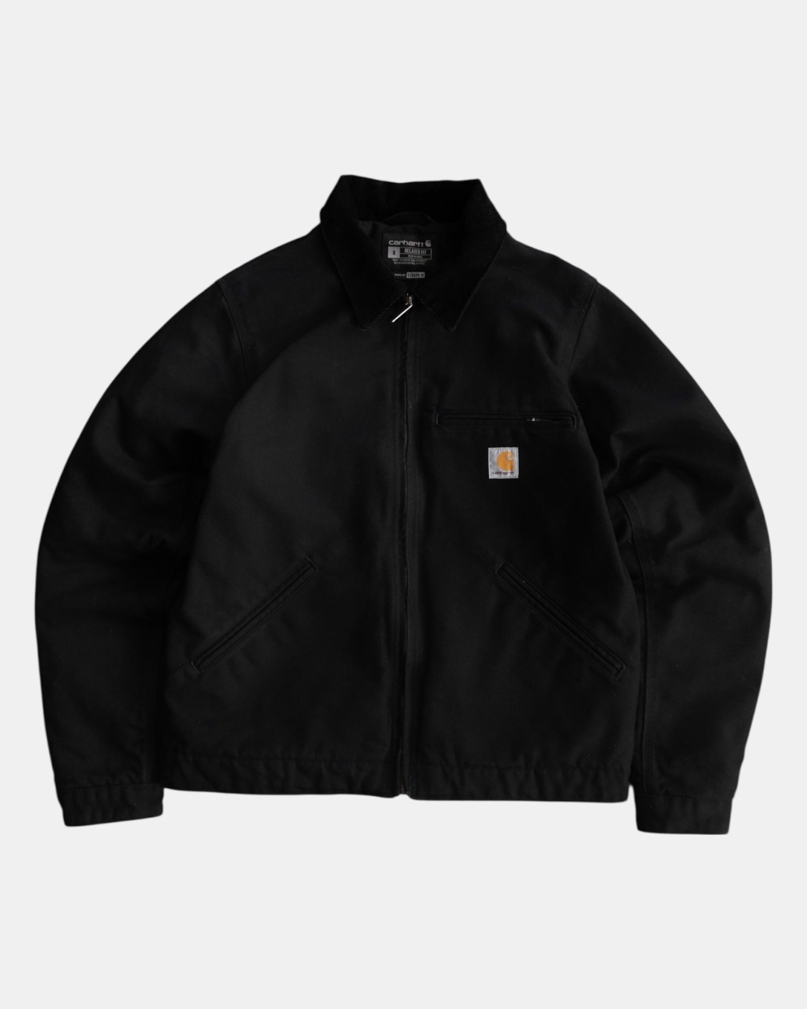 (S/M) CARHARTT BLACK DETROIT JACKET