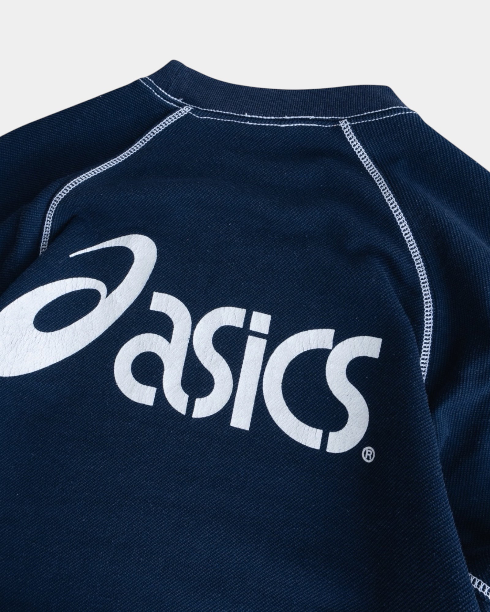 (M) 90’S VINTAGE BOXY ASICS CREWNECK