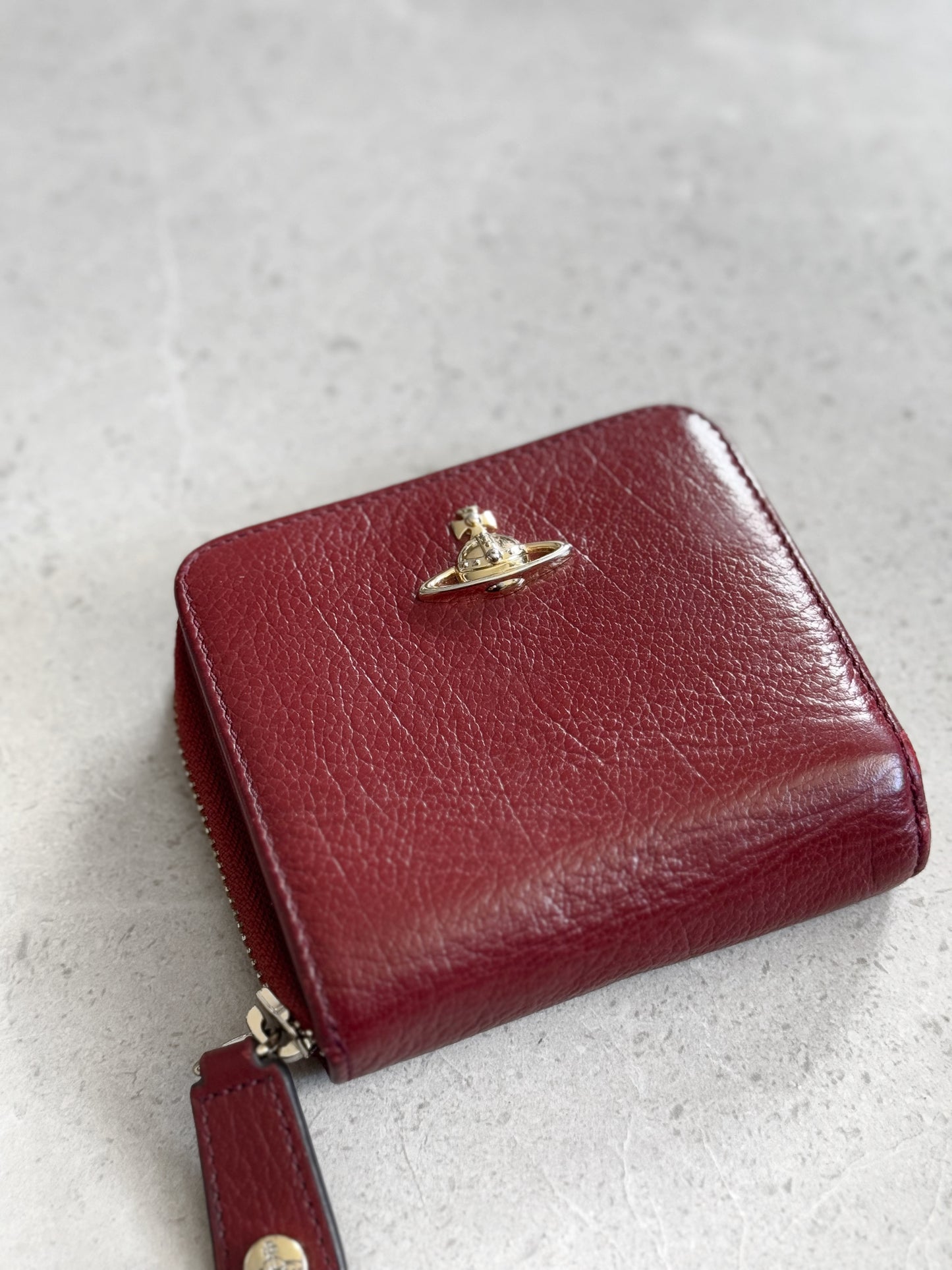 VIVIENNE WESTWOOD BUGURDY LEATHER WALLET