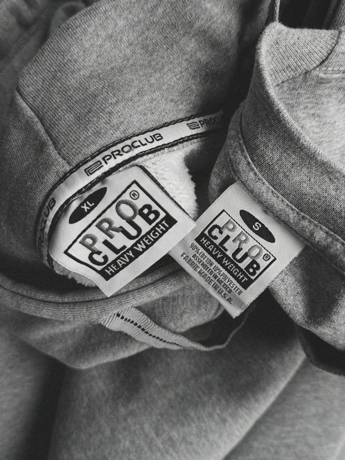 (XL) PROCLUB GRAY HOODIE