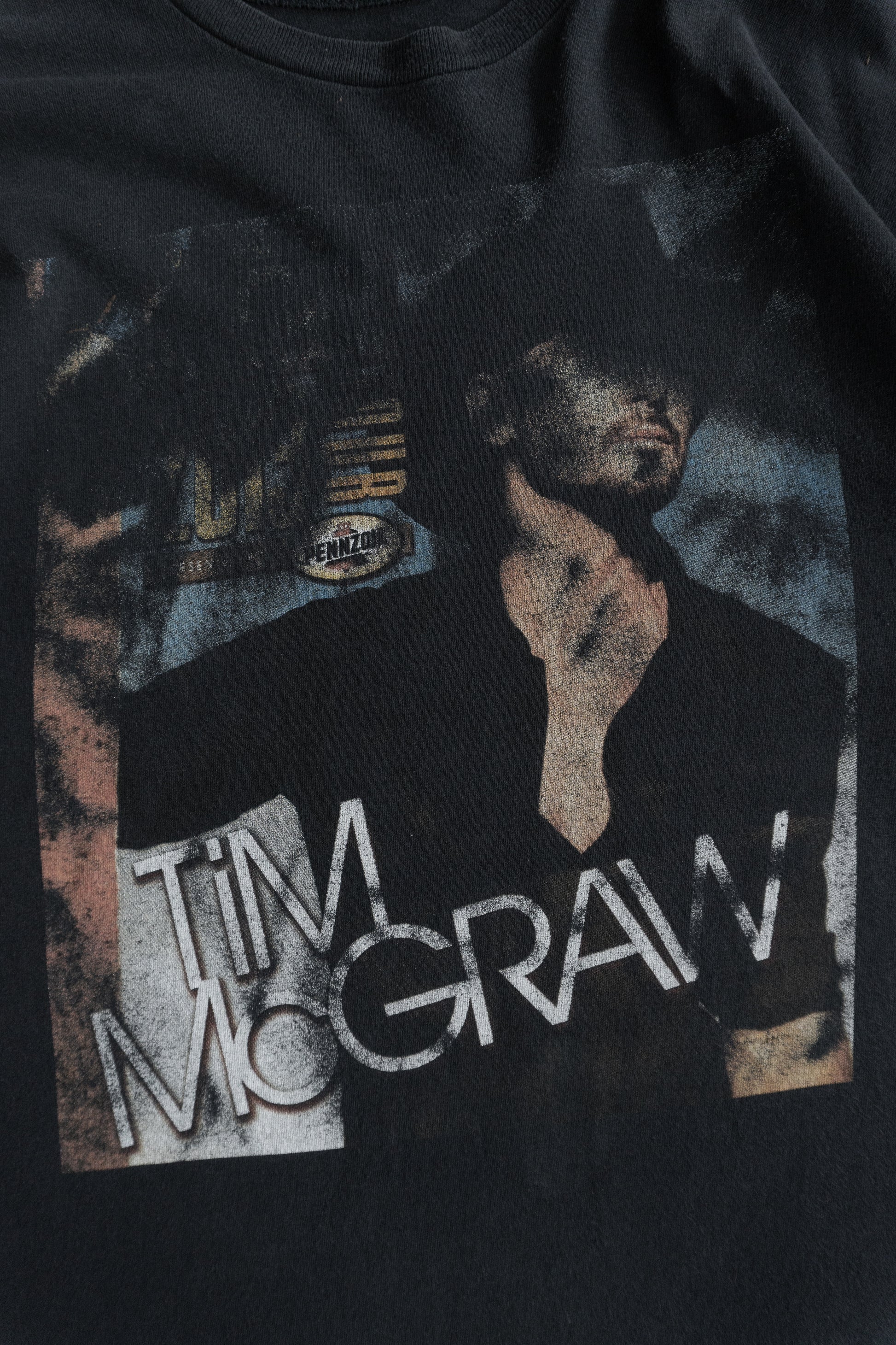 (L) TIM MCGRAW TOUR FADED TEE