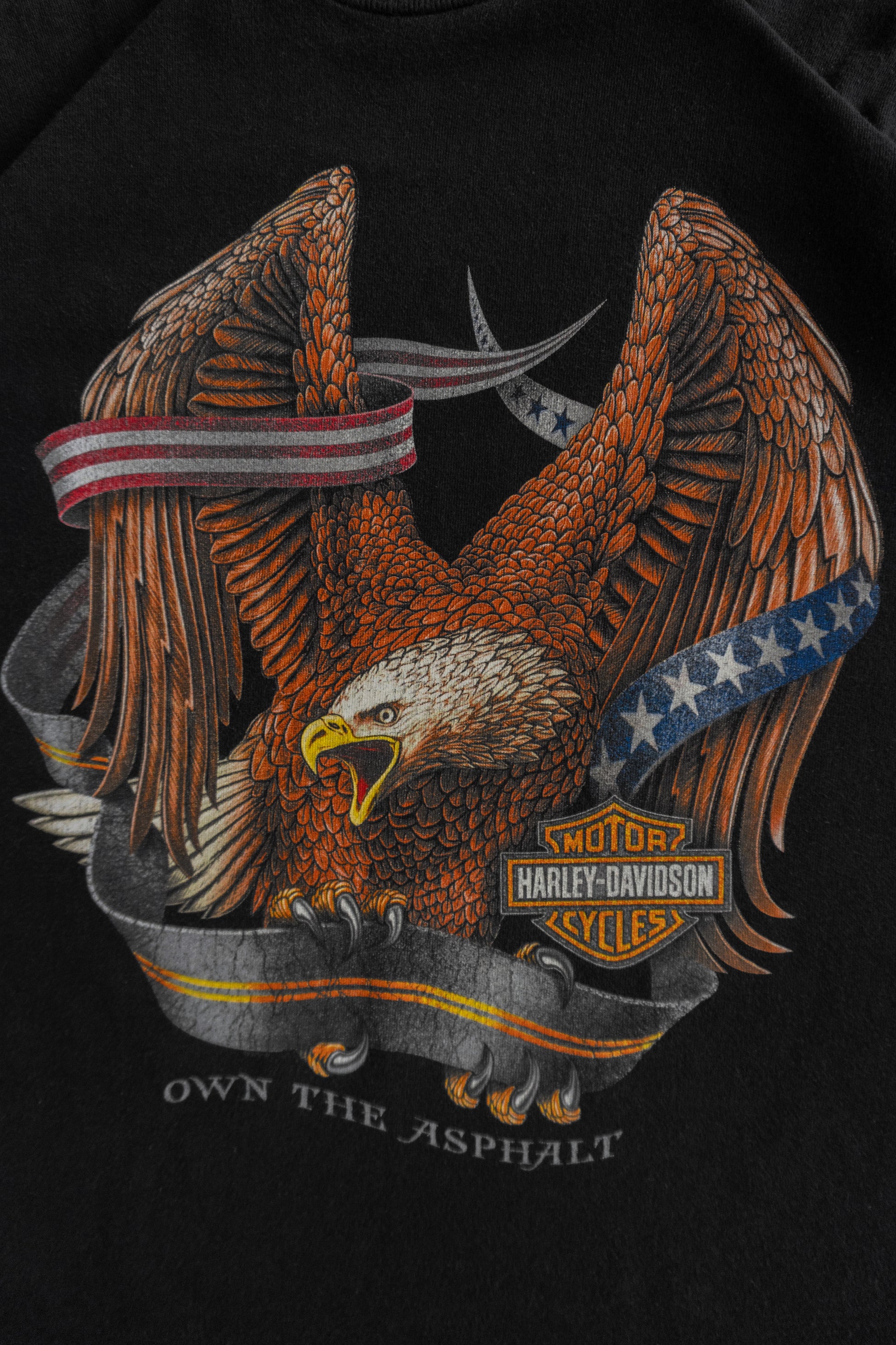 (L) VINTAGE HARLEY DAVIDSON WINCHESTER TEE