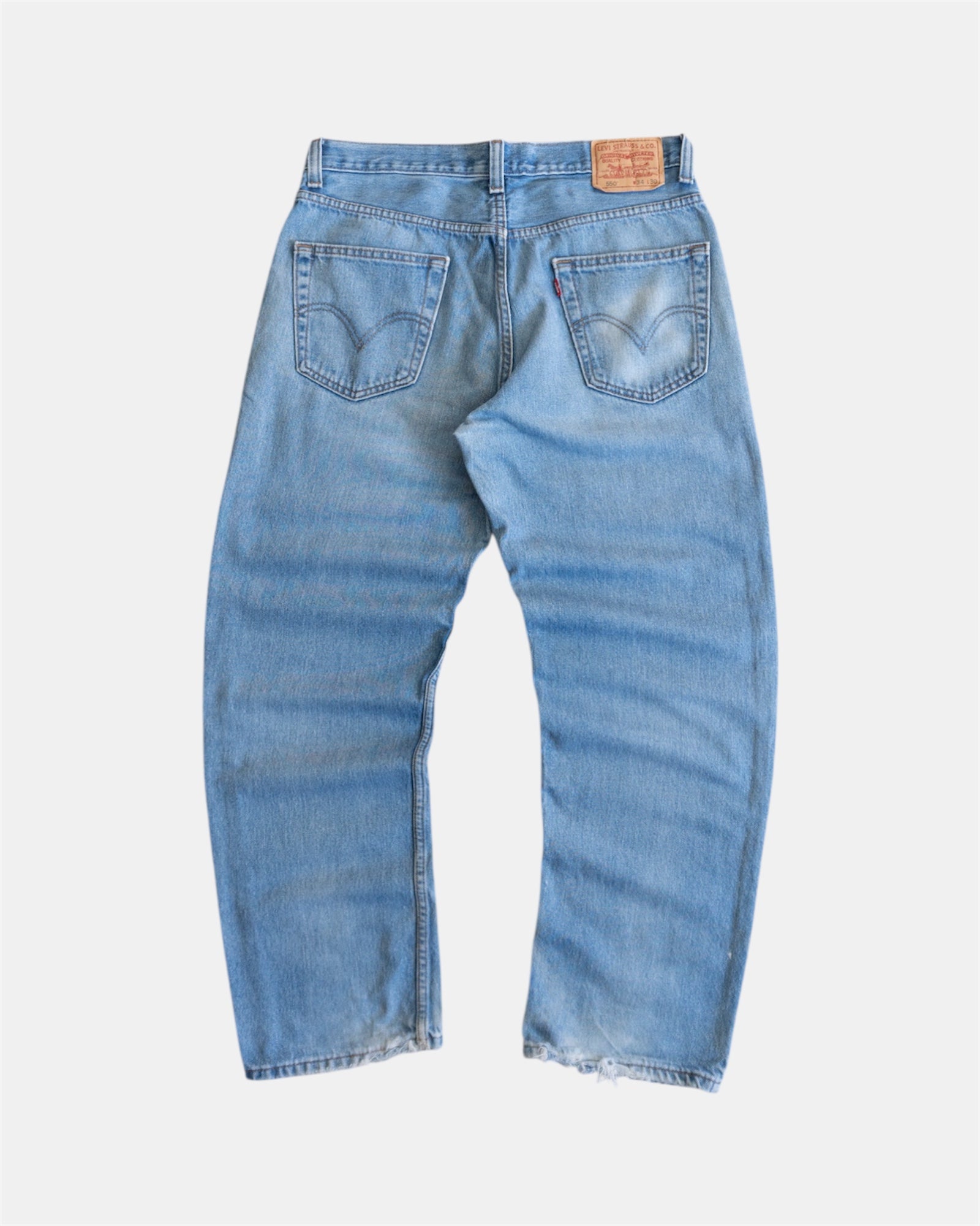 VINTAGE LEVIS 550 DENIM PANTS - 34x30