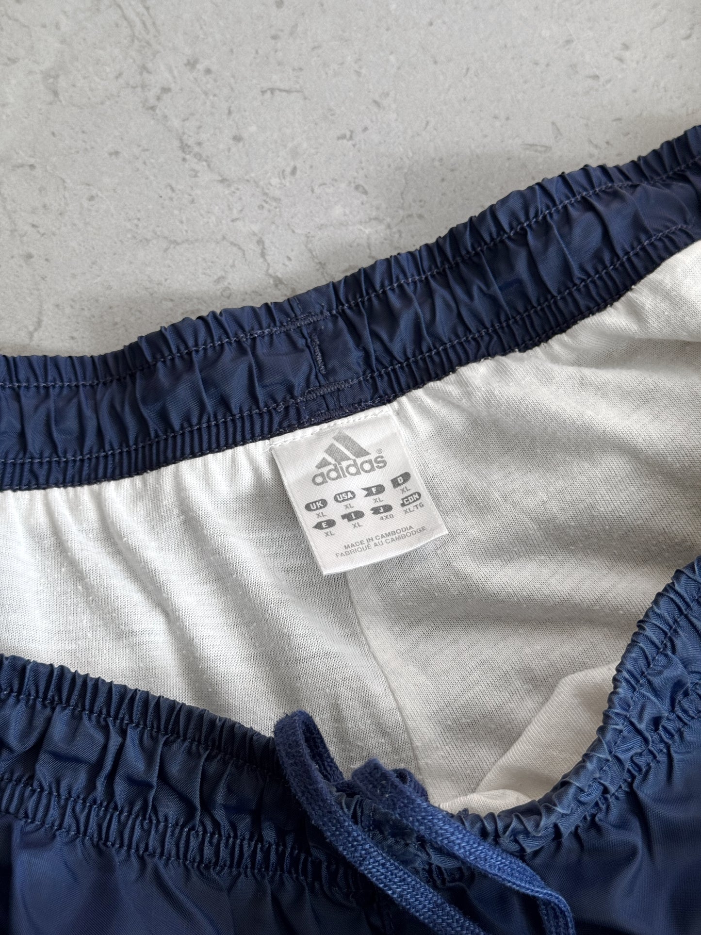 (XL) VINTAGE ADIDAS RETRO TRACK PANTS