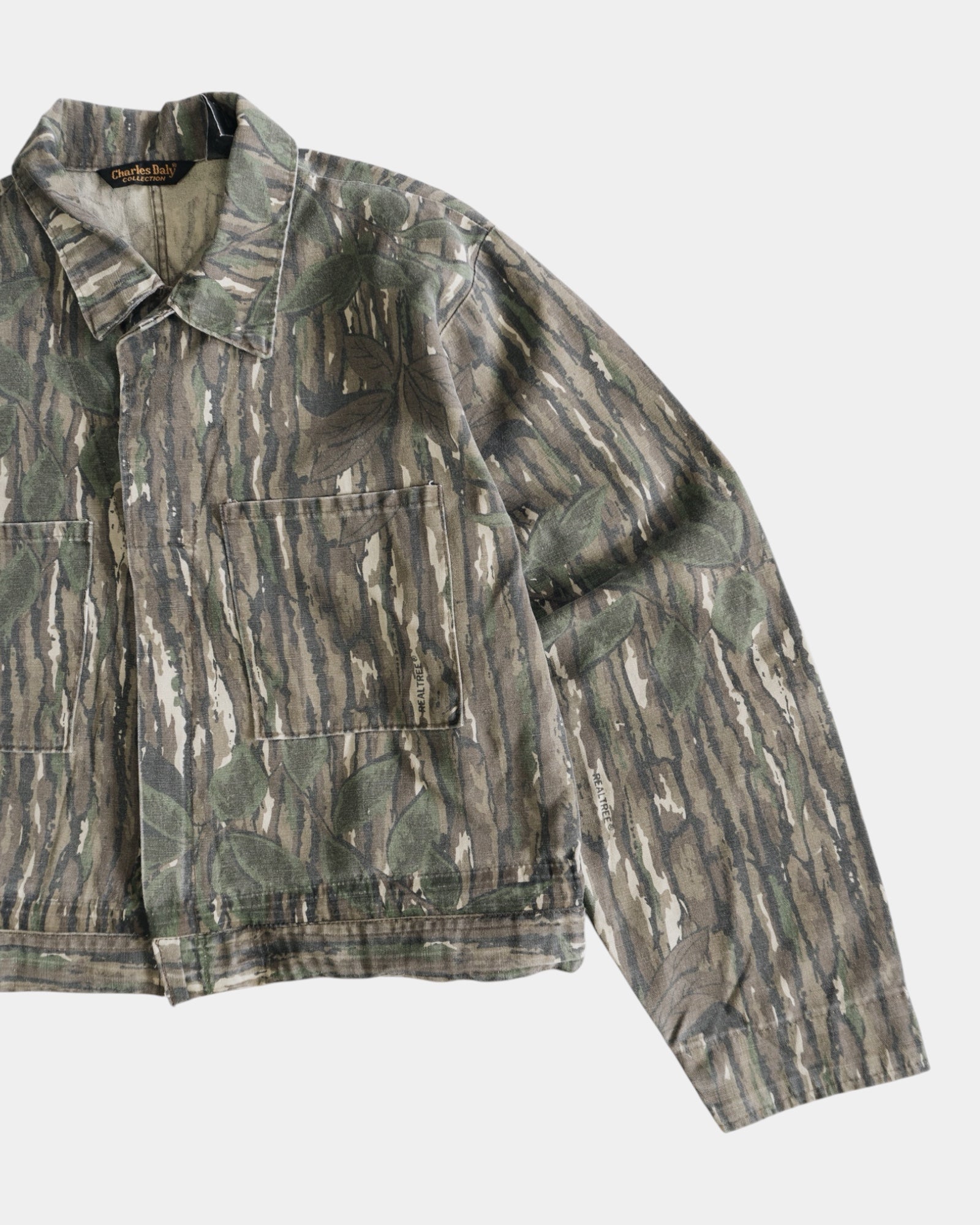 (BOXY M) 80’S VINTAGE REALTREE CAMO WORKWEAR JACKET
