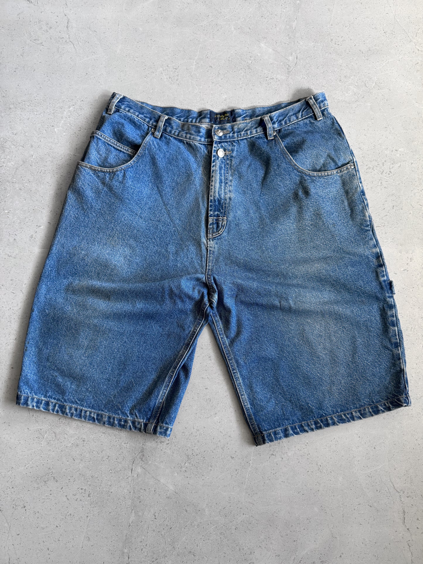 VINTAGE XTREME DENIM JORTS - 38