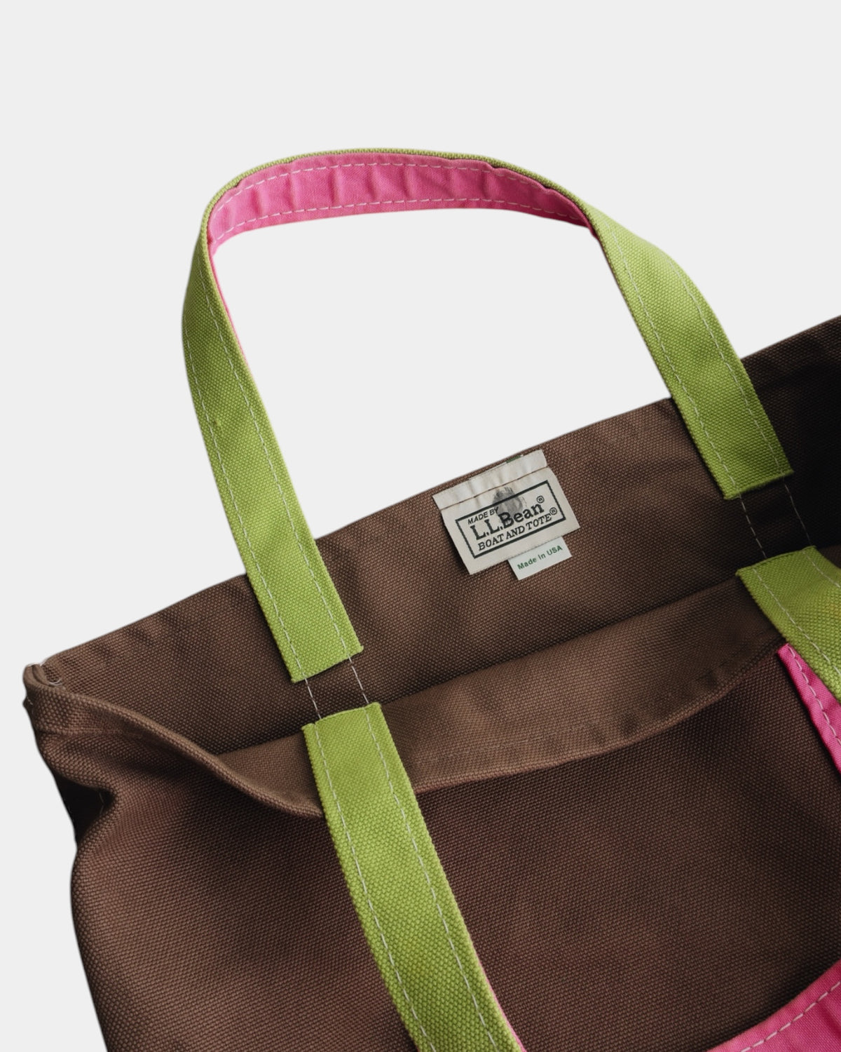VINTAGE RARE COLOR LL BEAN TOTE BAG