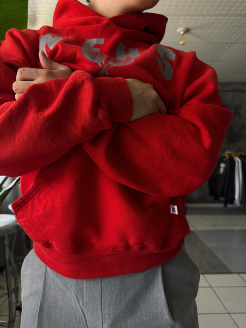 (BOXY L) 00’S VINTAGE RUSSELL TENNIS HOODIE