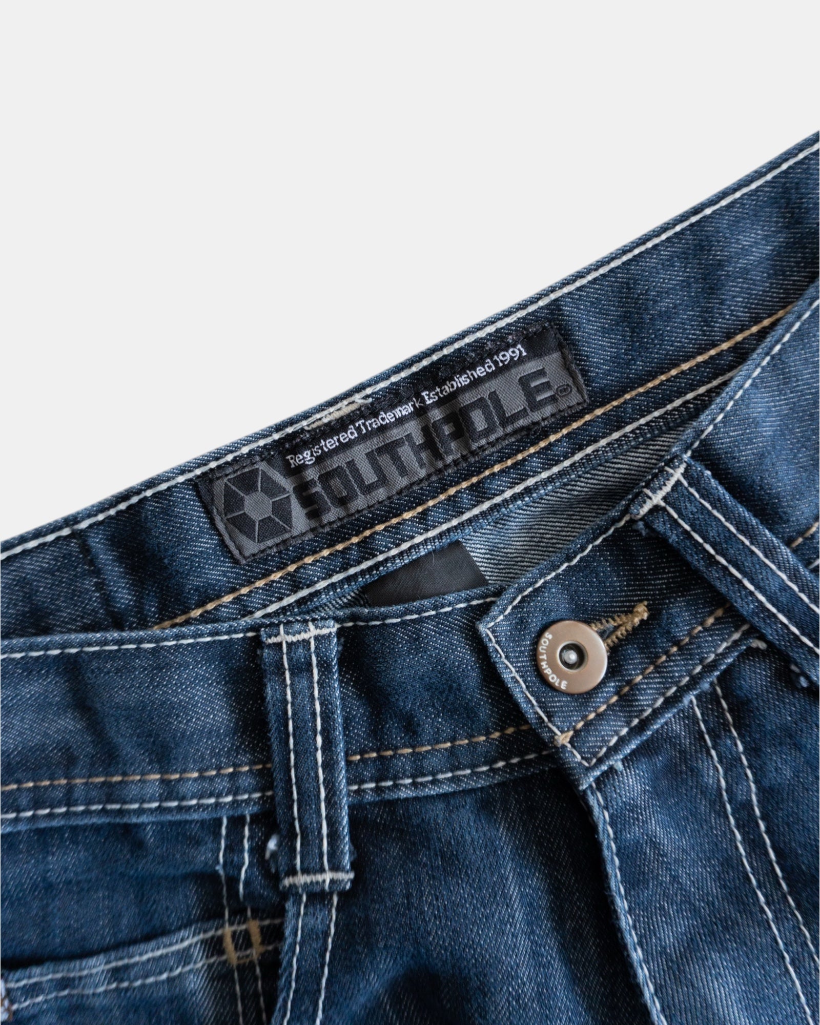 VINTAGE SOUTHPOLE FADED PANTS - 30x30