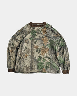 (L) VINTAGE REALTREE CAMO RINGER LONG SLEEVE