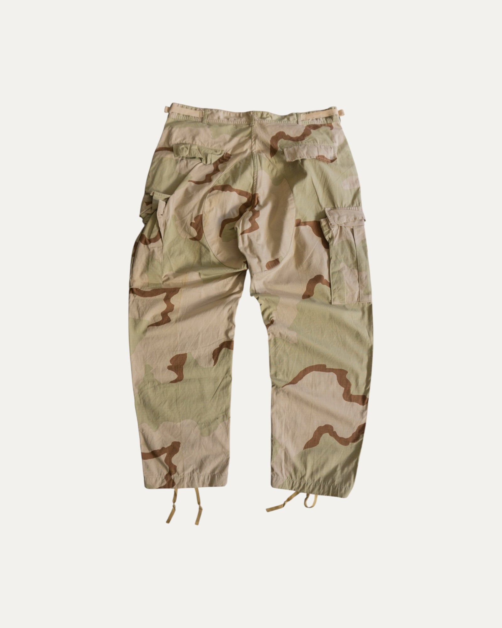 90’S VINTAGE CAMO MILITARY PANTS - 36x32