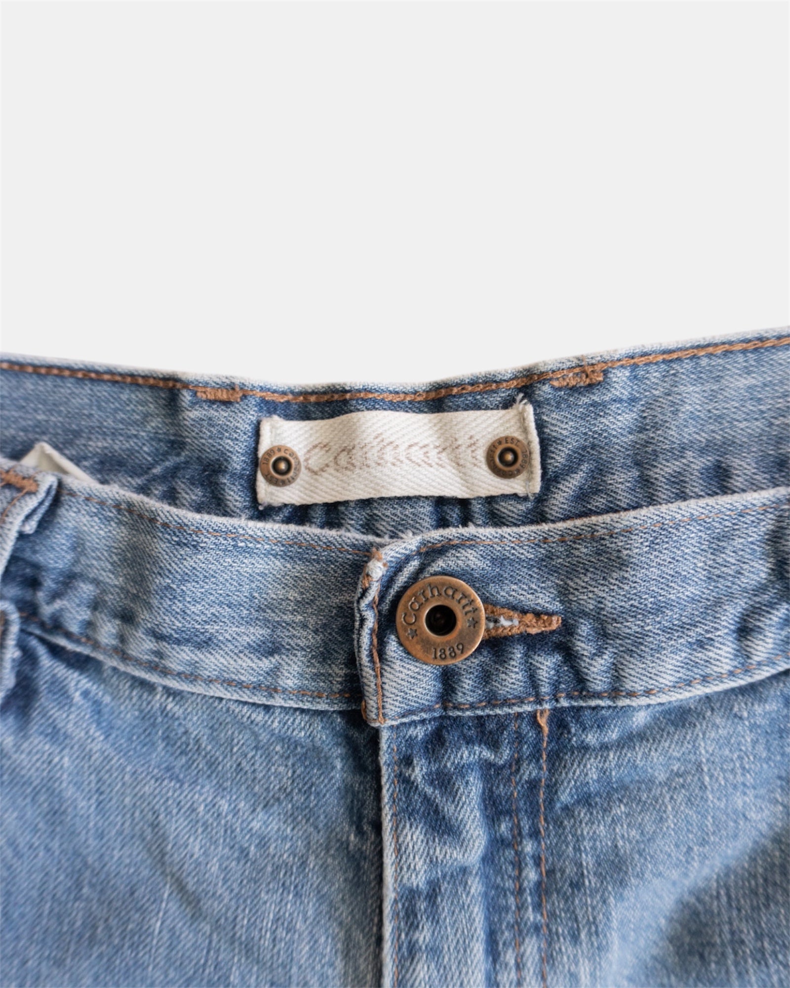 VINTAGE CARHARTT DENIM JORT - 36