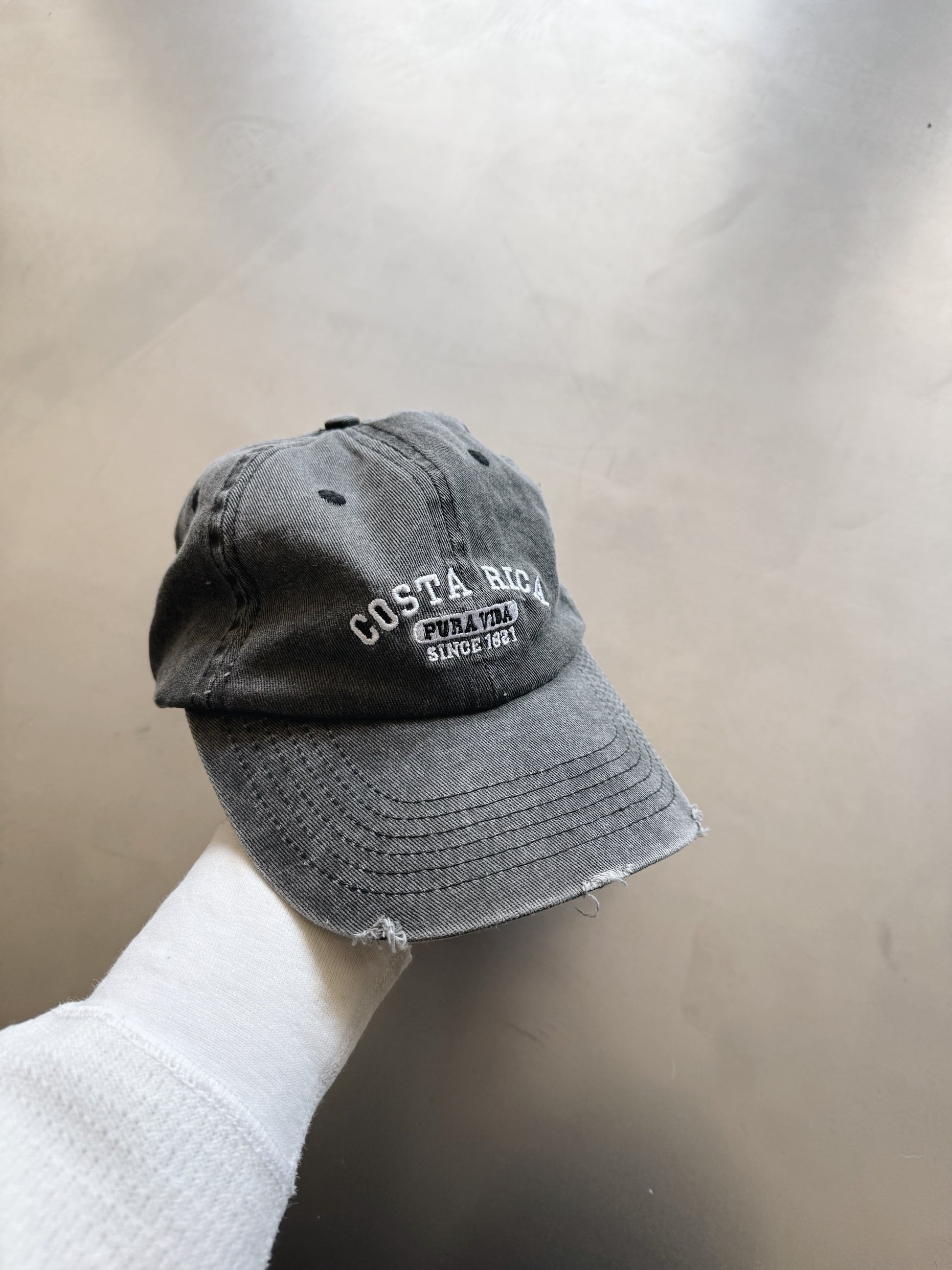 COSTA RICA FADED DISTRESSED HAT