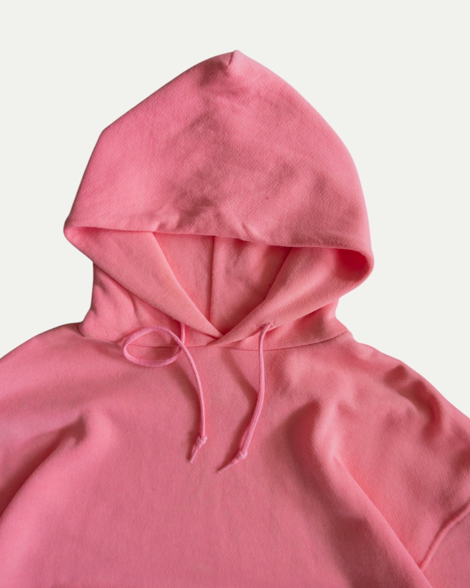 (L) RARE RUSSELL FADED SOFT PINK HOODIE