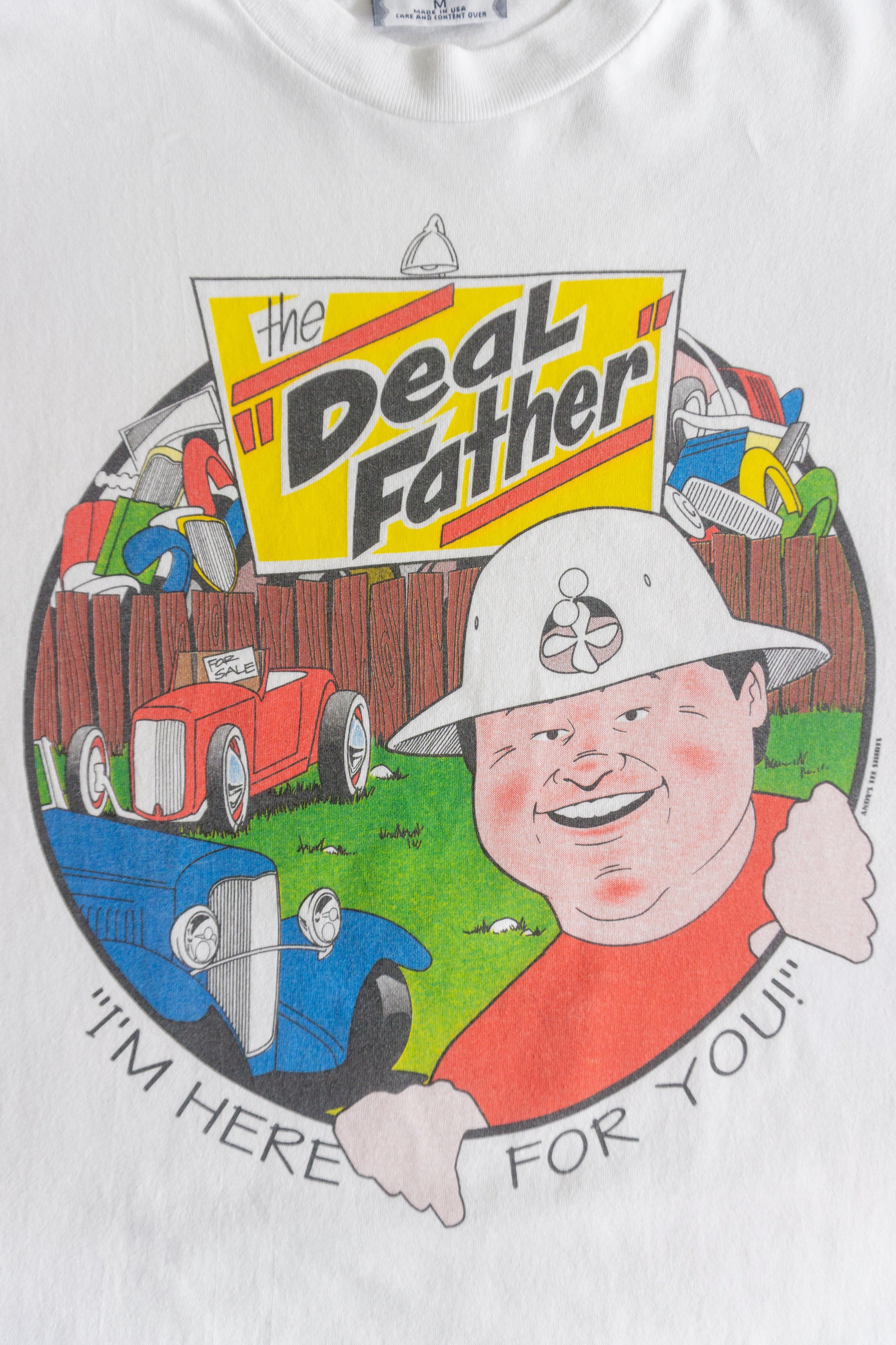 (M) 90’S VINTAGE LEE “DEAL FATHER” TEE