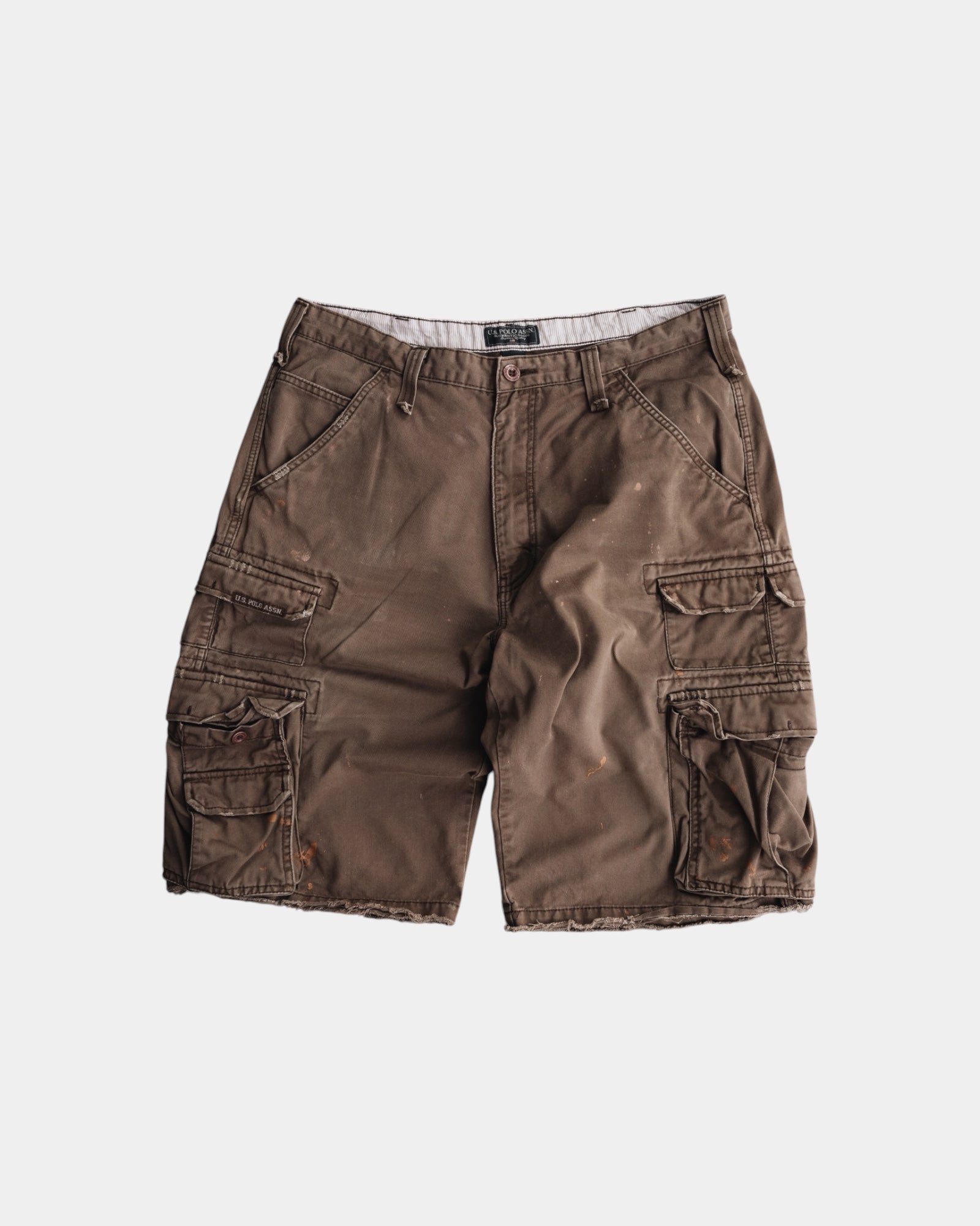 VINTAGE POLO CARGO FADED JORTS - 34