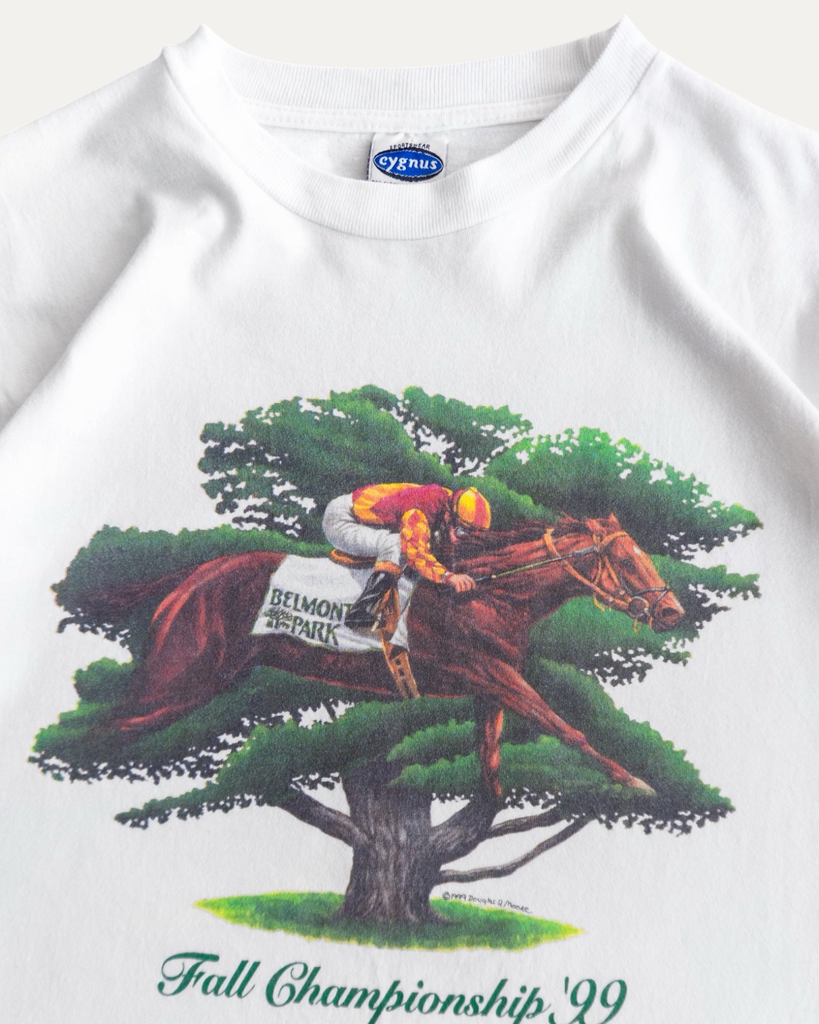 (M) 90’S VINTAGE HORSE RACING TEE