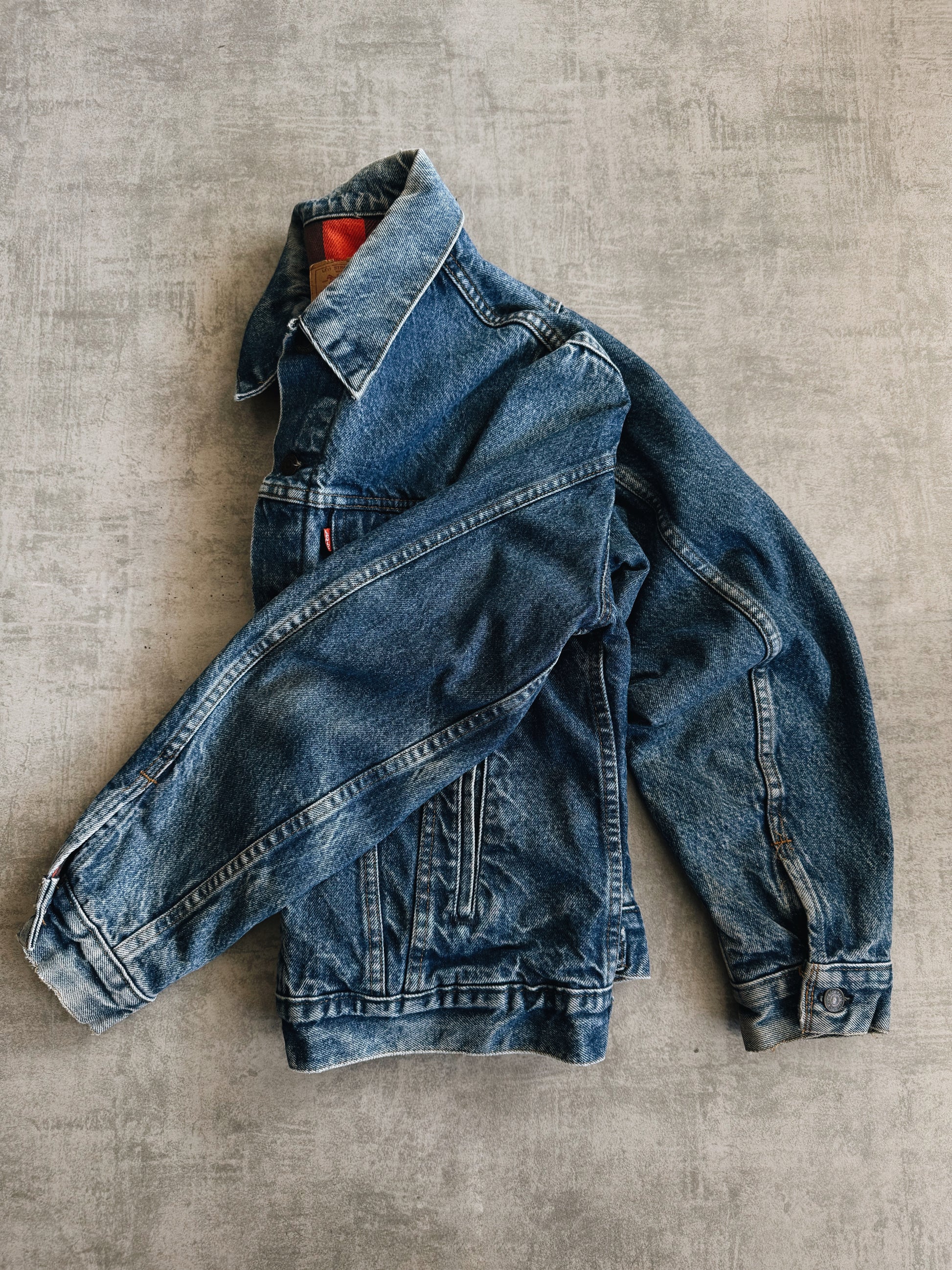 (M) 1980’S VINTAGE LEVIS TRUCKER DENIM JACKET