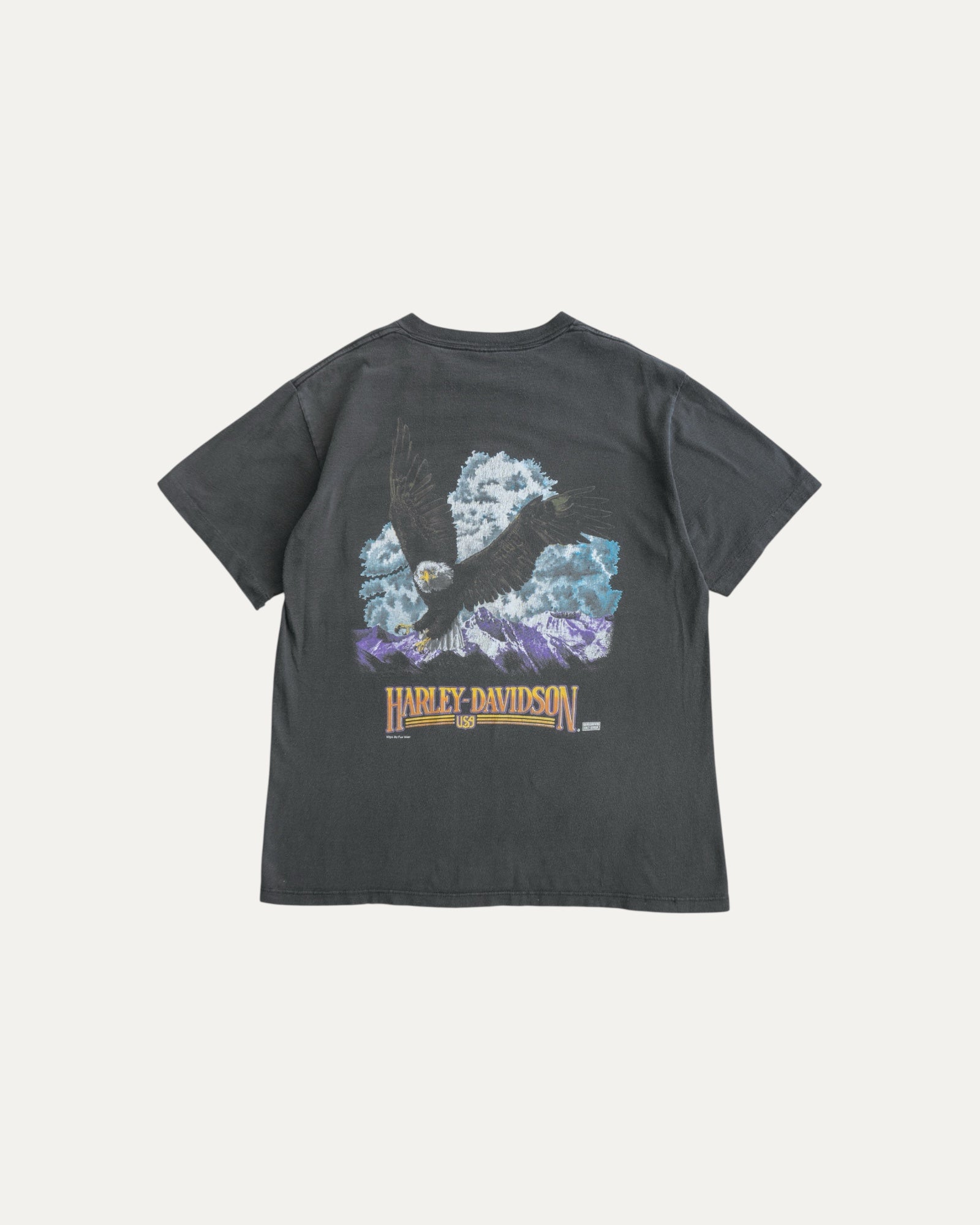 (L) 90’S VINTAGE HARLEY DAVIDSON EAGLE TEE